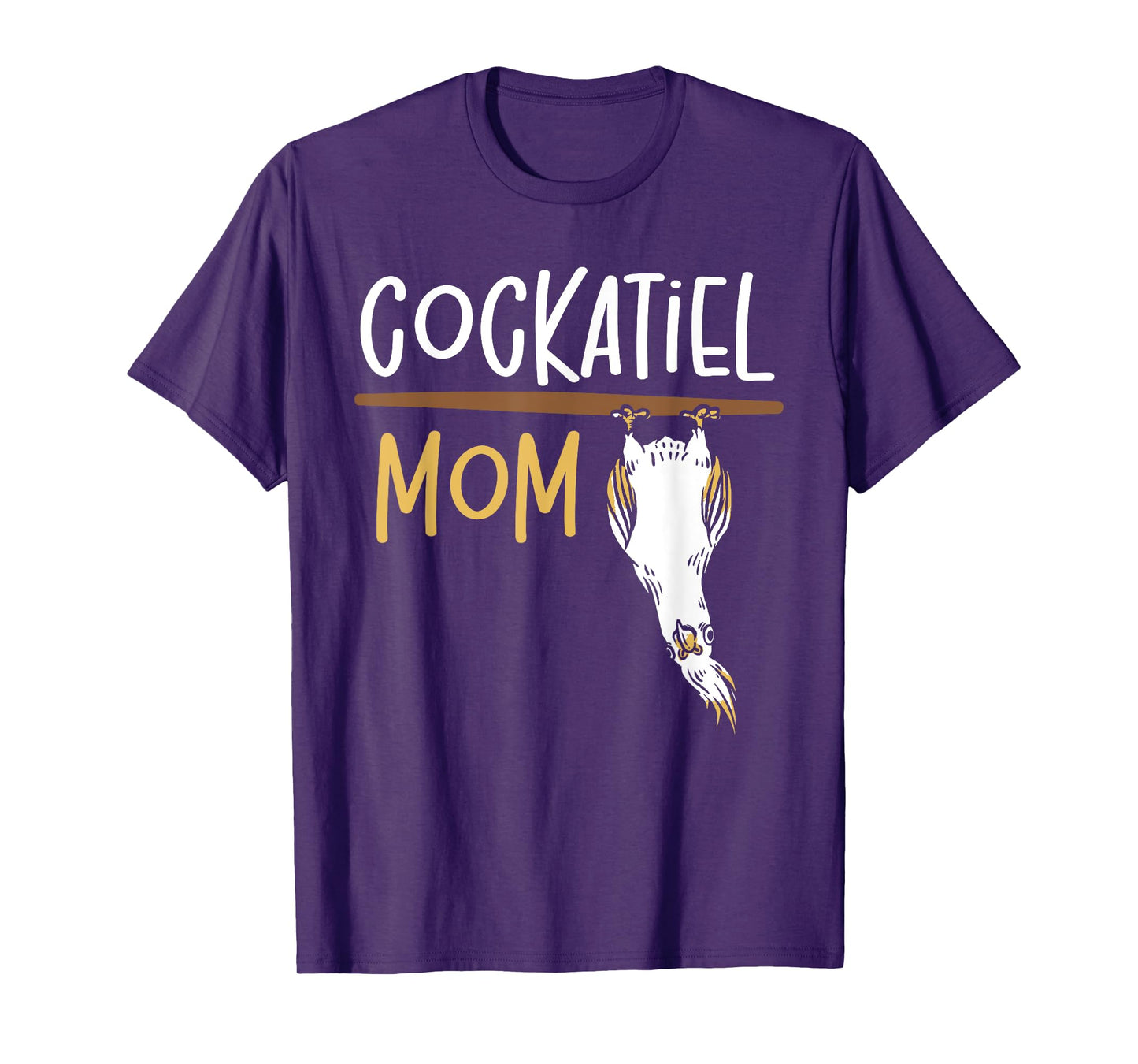 Cockatiel Parakeet Parrot Bird Lover Cockatoo Cockatiel Mom T-Shirt