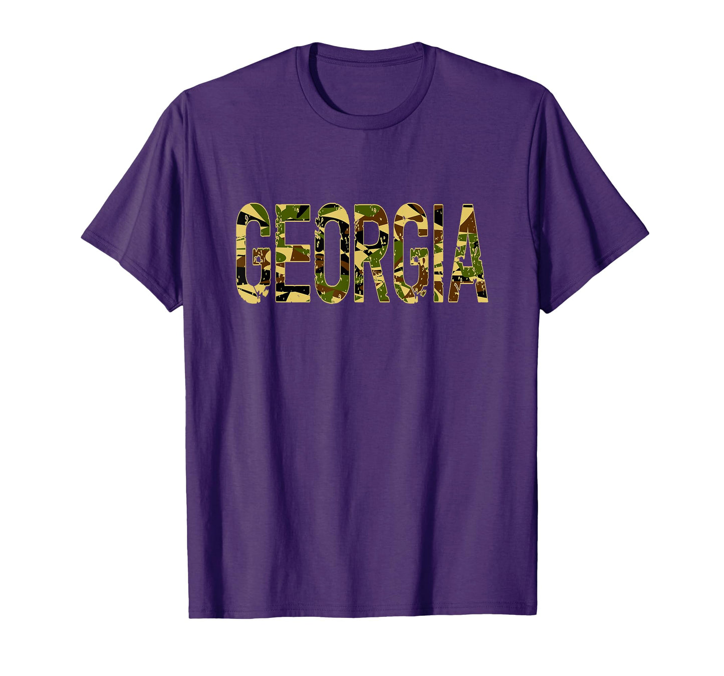 Georgia Camo Distressed T-Shirt