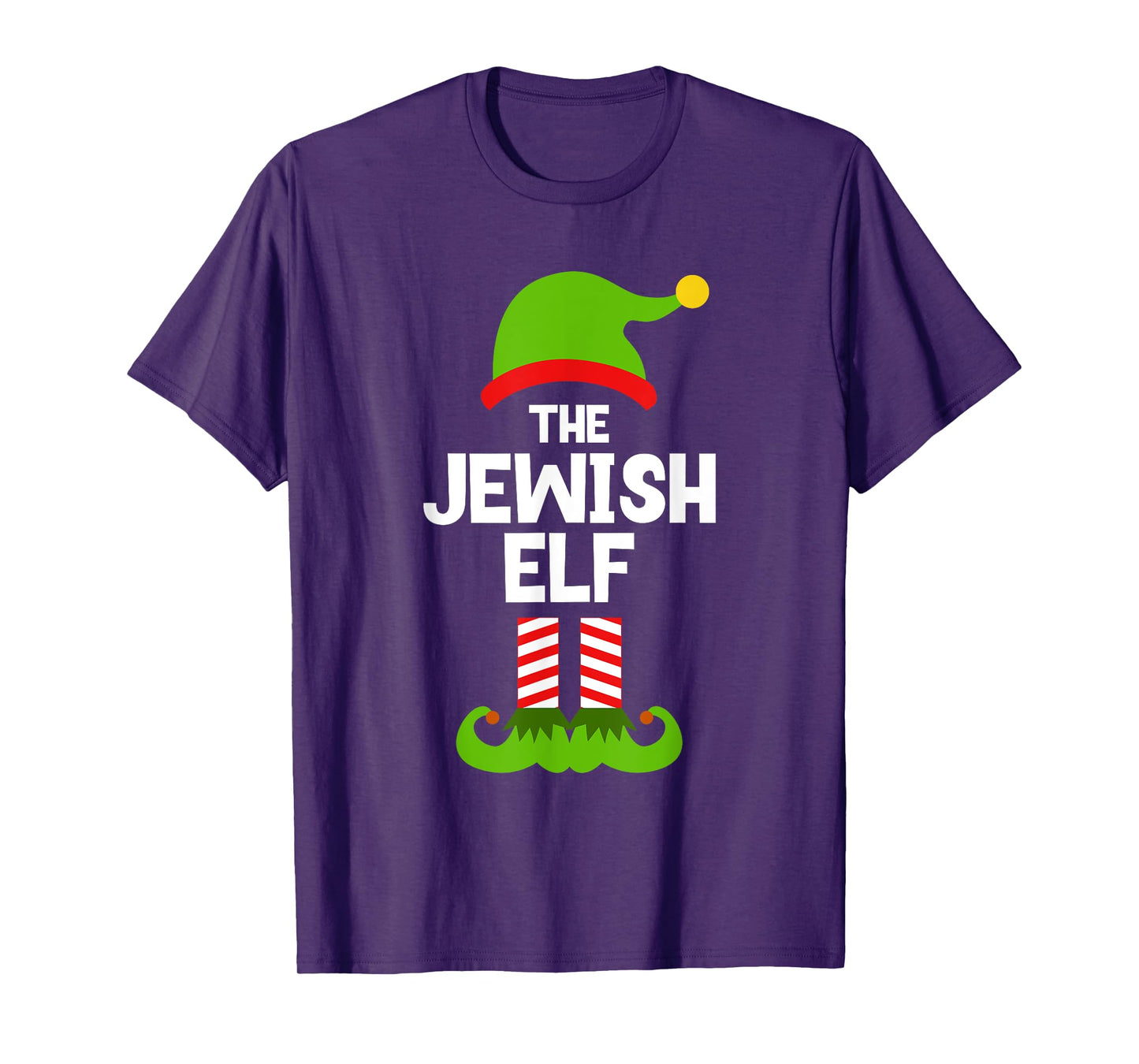 Funny The Jewish Elf Christmas Family Party Pajama Jew T-Shirt