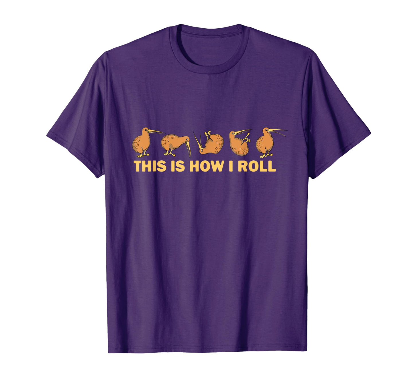 Kiwi Bird Australia Souvenir This Is How I Roll Kiwi T-Shirt