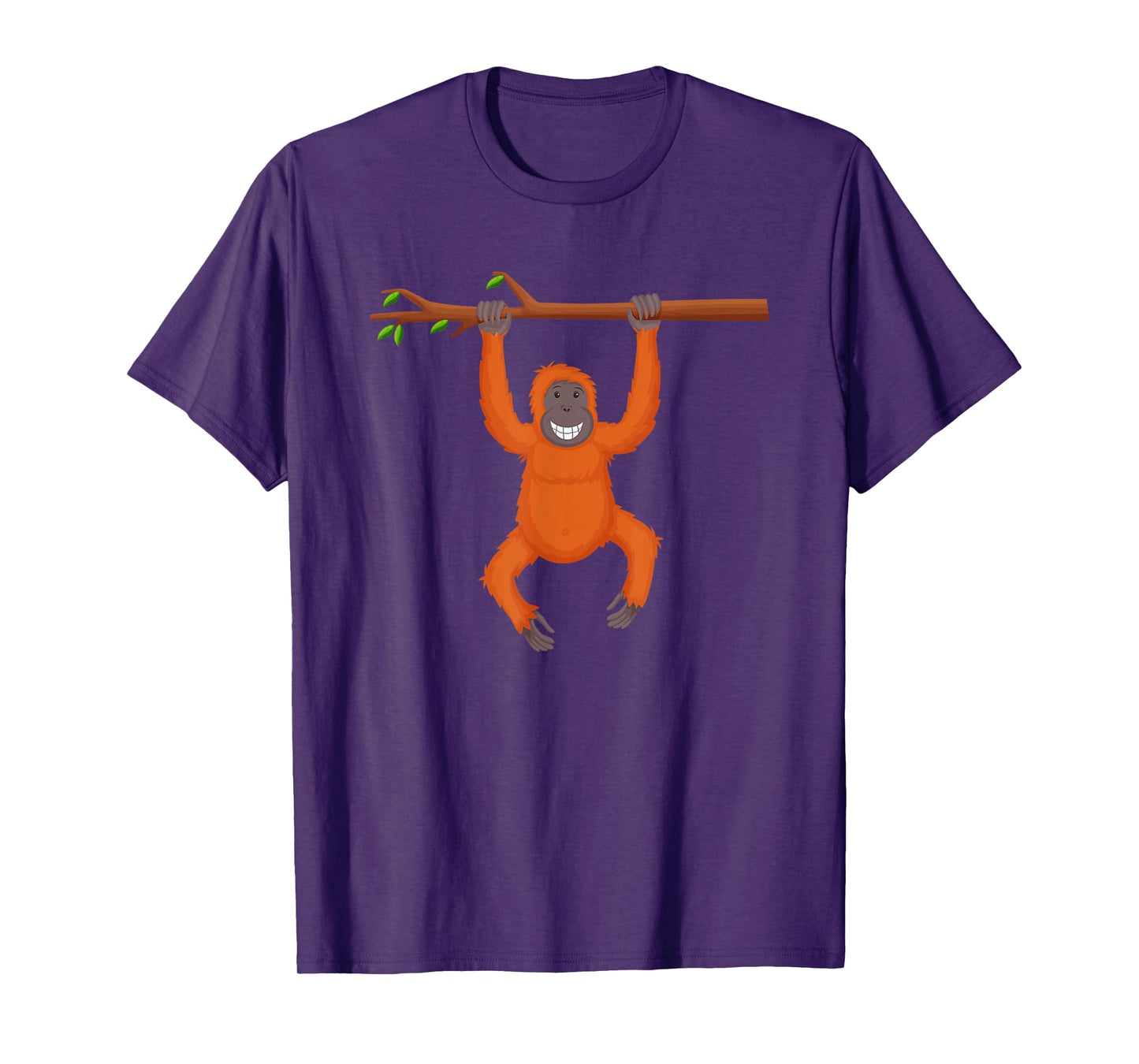 Cool Orangutan Art For Men Women Kids Orangutan Apes Lover T-Shirt