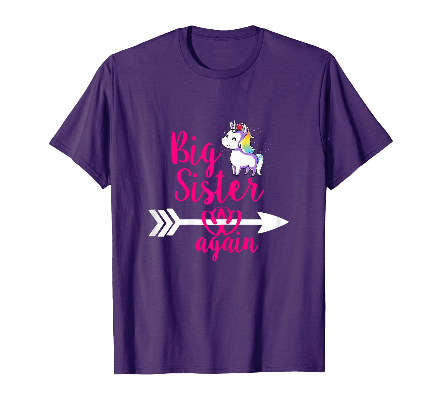 Big Sister again Sibling Older Daughter T-Shirt
