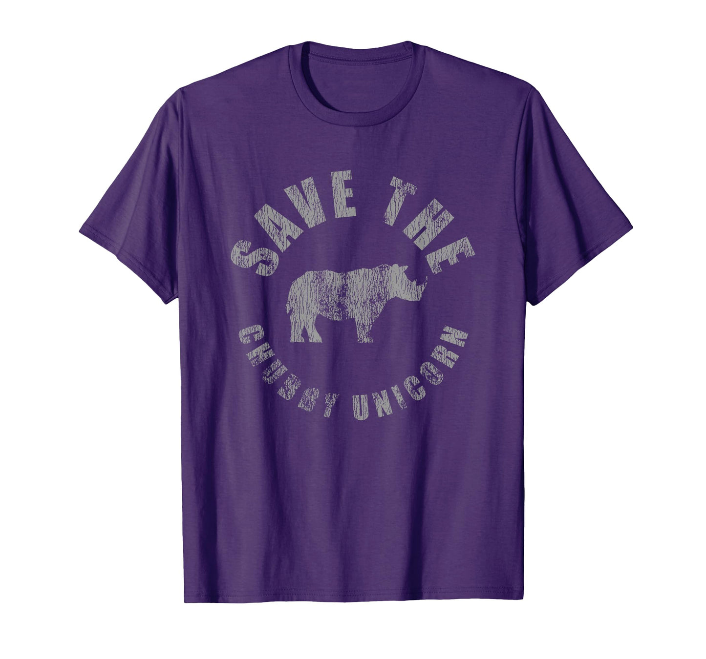 Distressed Save The Chubby Unicorn T-Shirt