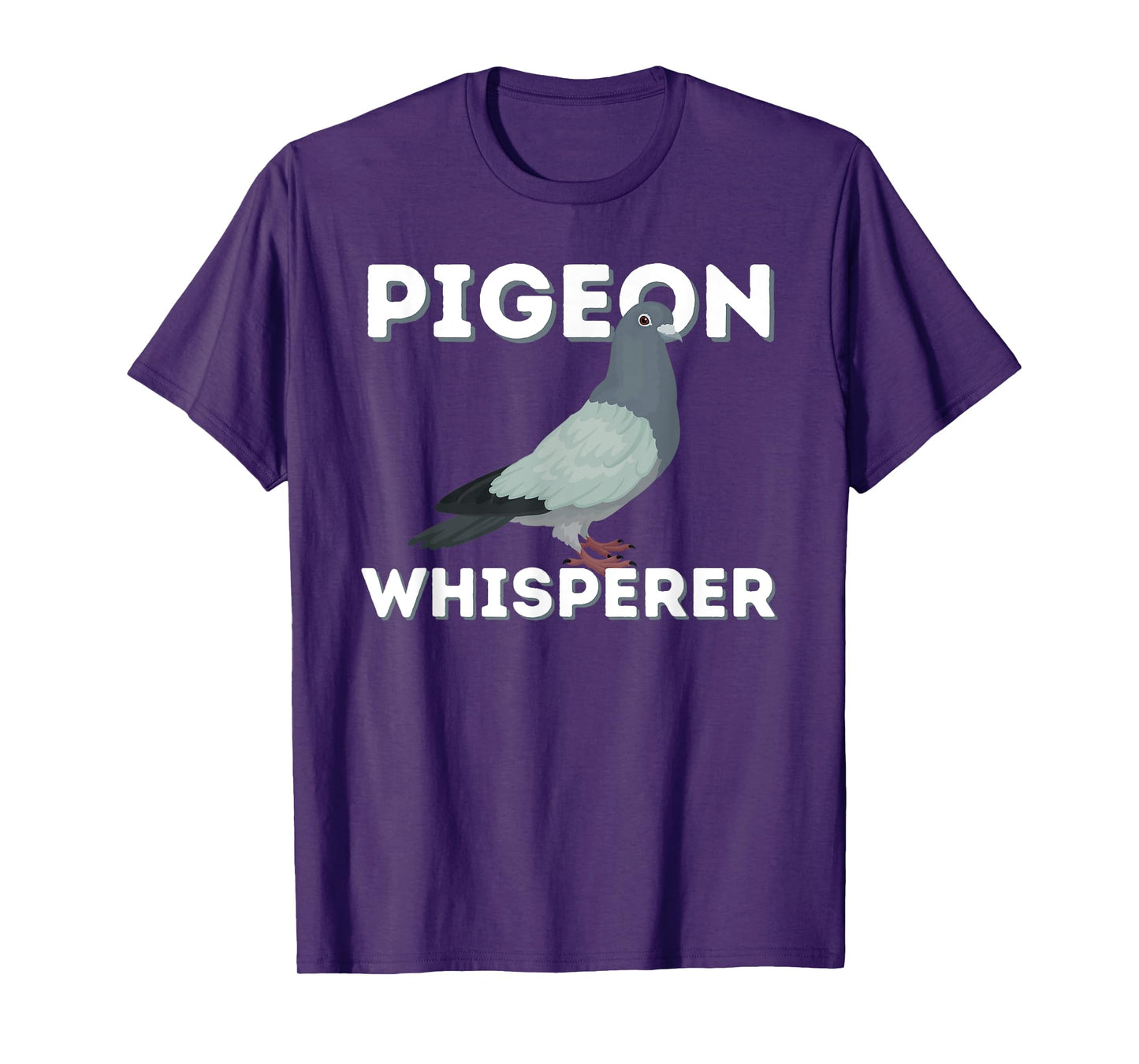 Pigeon Whisperer - Funny Pigeon Breeder Bird Lover Rock Dove T-Shirt