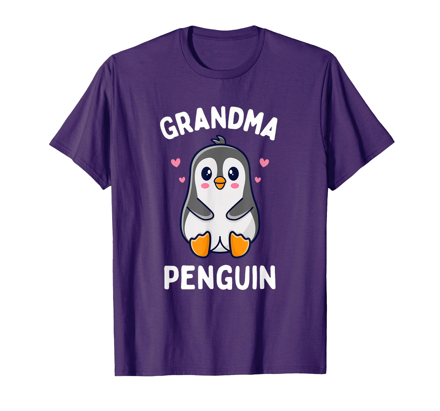 Cute Grandma Penguin Bird Lover for Women Grandmother T-Shirt