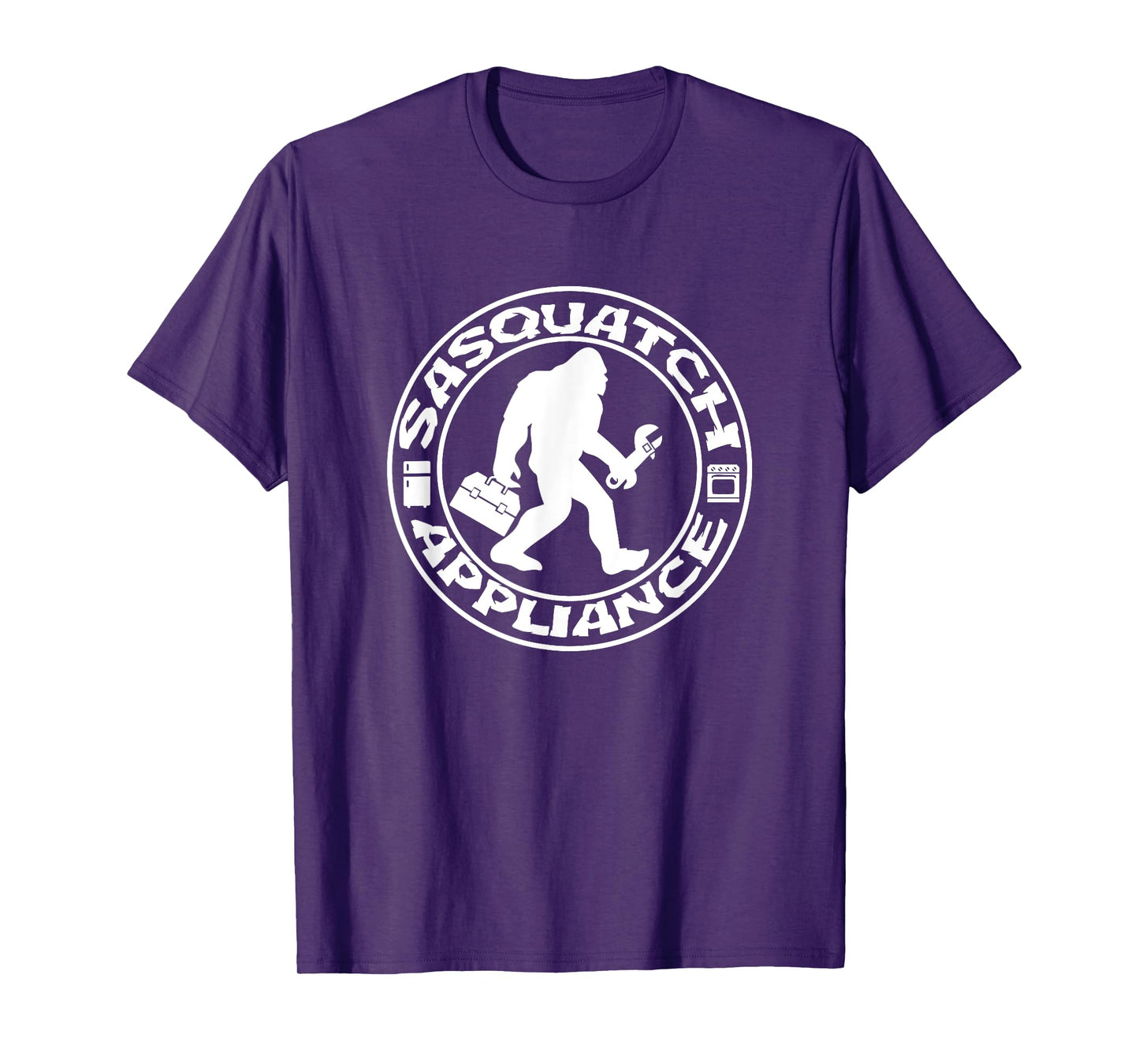 Funny Yeti Sasquatch Bigfoot Appliance Repair Shirt