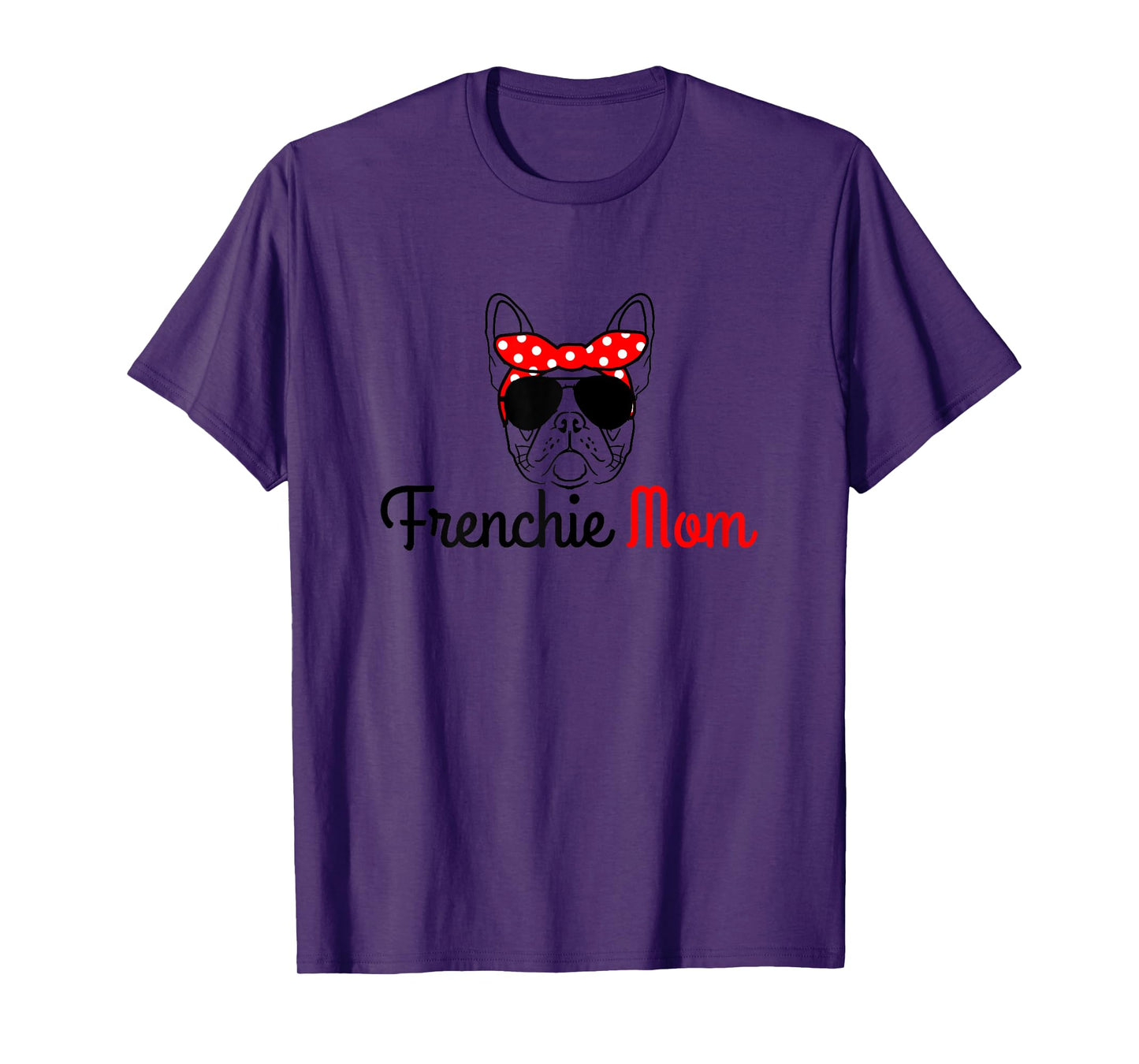 Frenchie Mom Vintage Funny Dog French Bulldog Women Kids T-Shirt