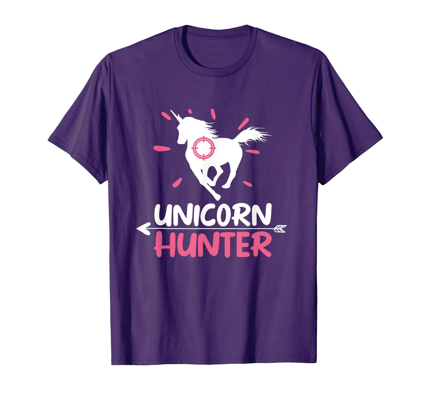 Funny Lazy Halloween Costume Fairy Rainbow Unicorn Hunter T-Shirt