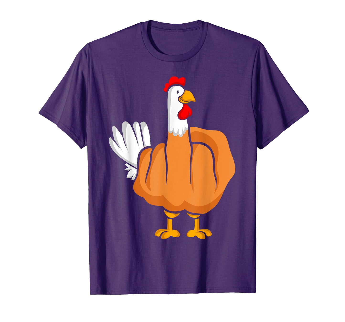 Middle Finger Chicken Rooster T-Shirt