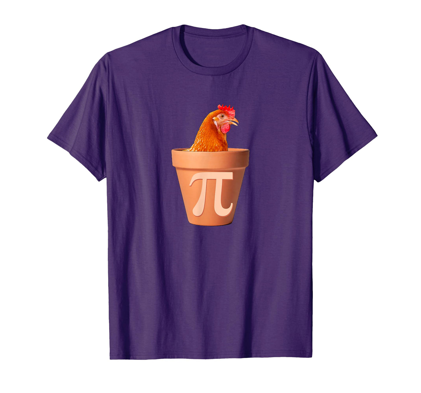 Chicken Pot Pi Funny Math Chicken Pot Pie Graphic Design T-Shirt
