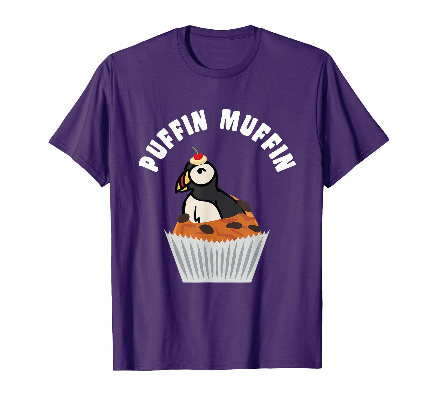 Iceland Puffin Muffin Puns Funny Seabird Lover Puffins Gift T-Shirt