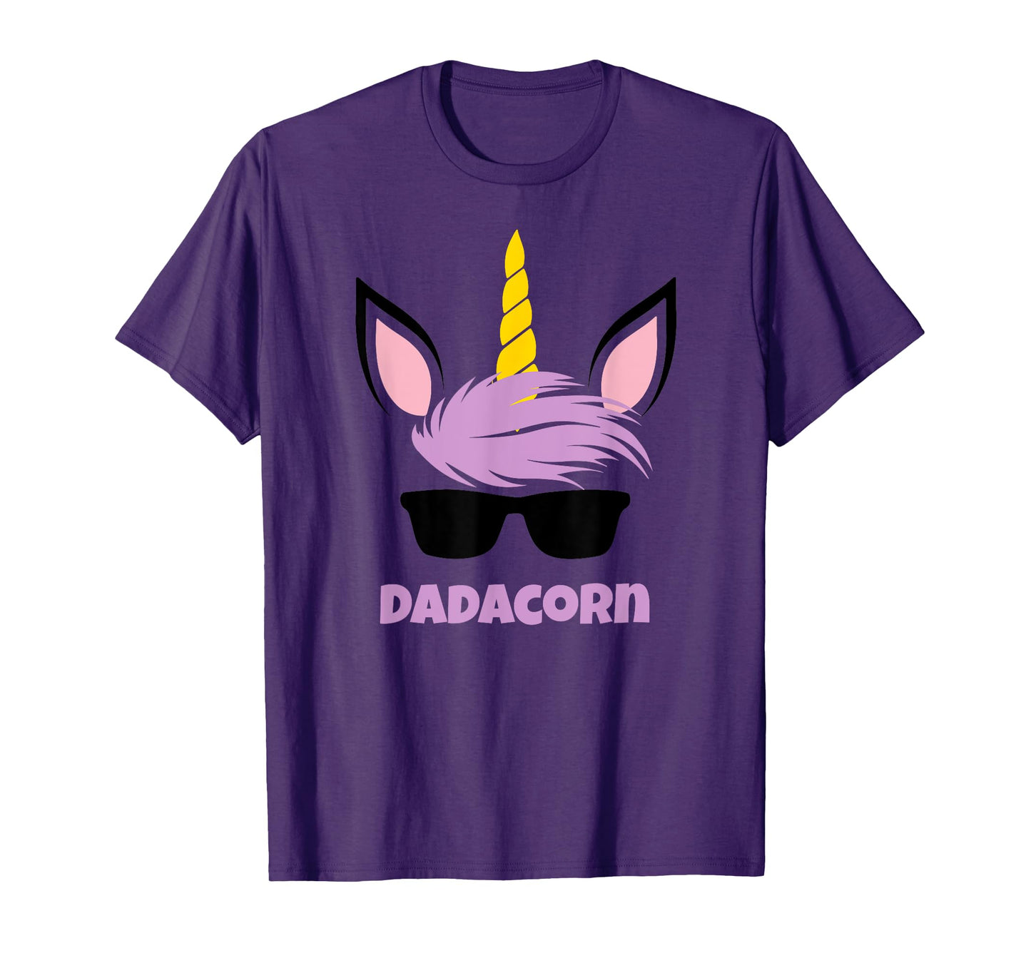 Dadacorn Unicorn Dad Funny Gift T-Shirt