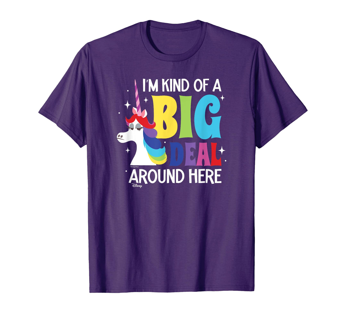 Inside Out - Rainbow Unicorn Kind Of A Big Deal Around Here T-Shirt