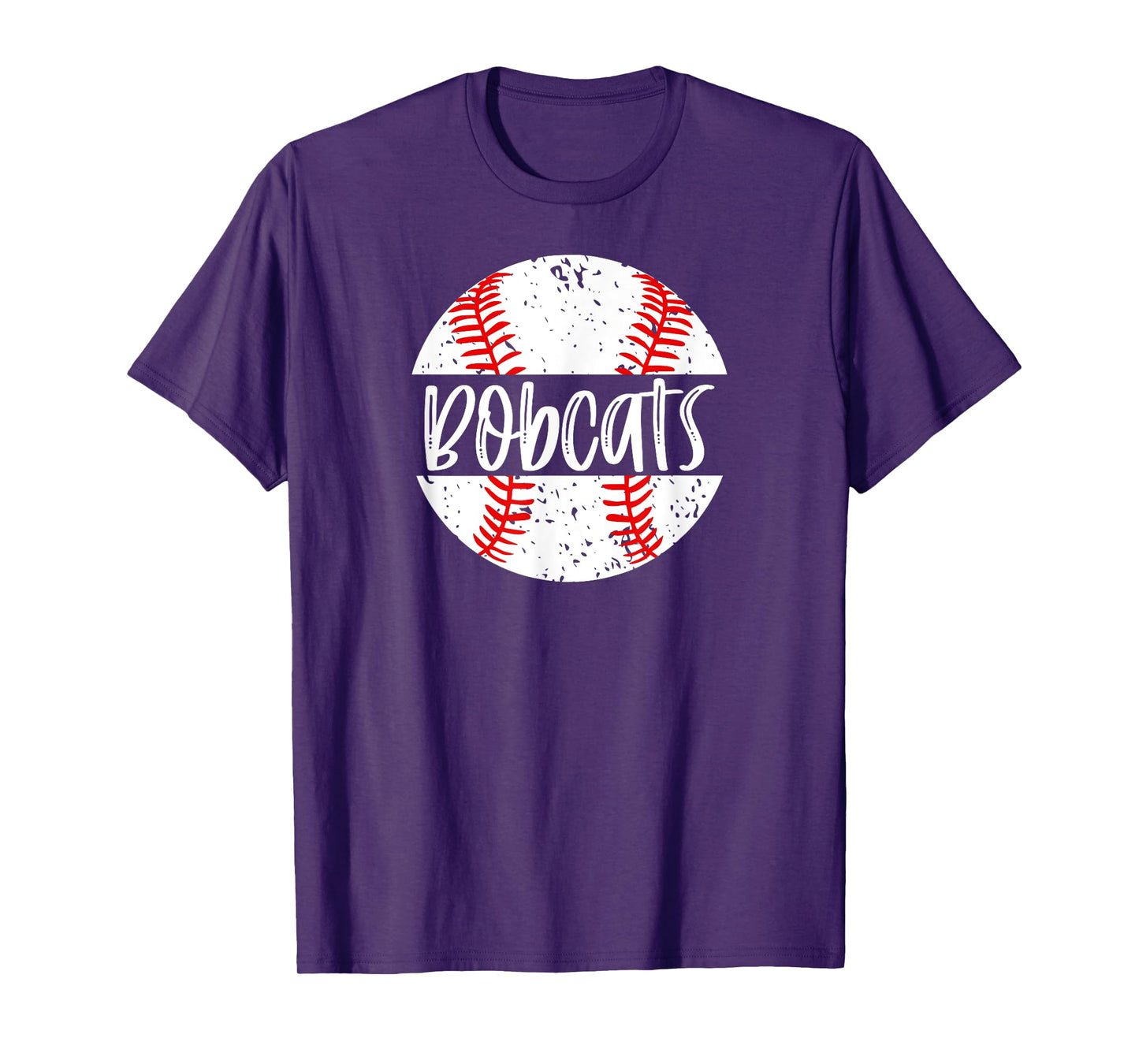 Bobcats Baseball Team Mascot School Spirit Game Day T-Shirt
