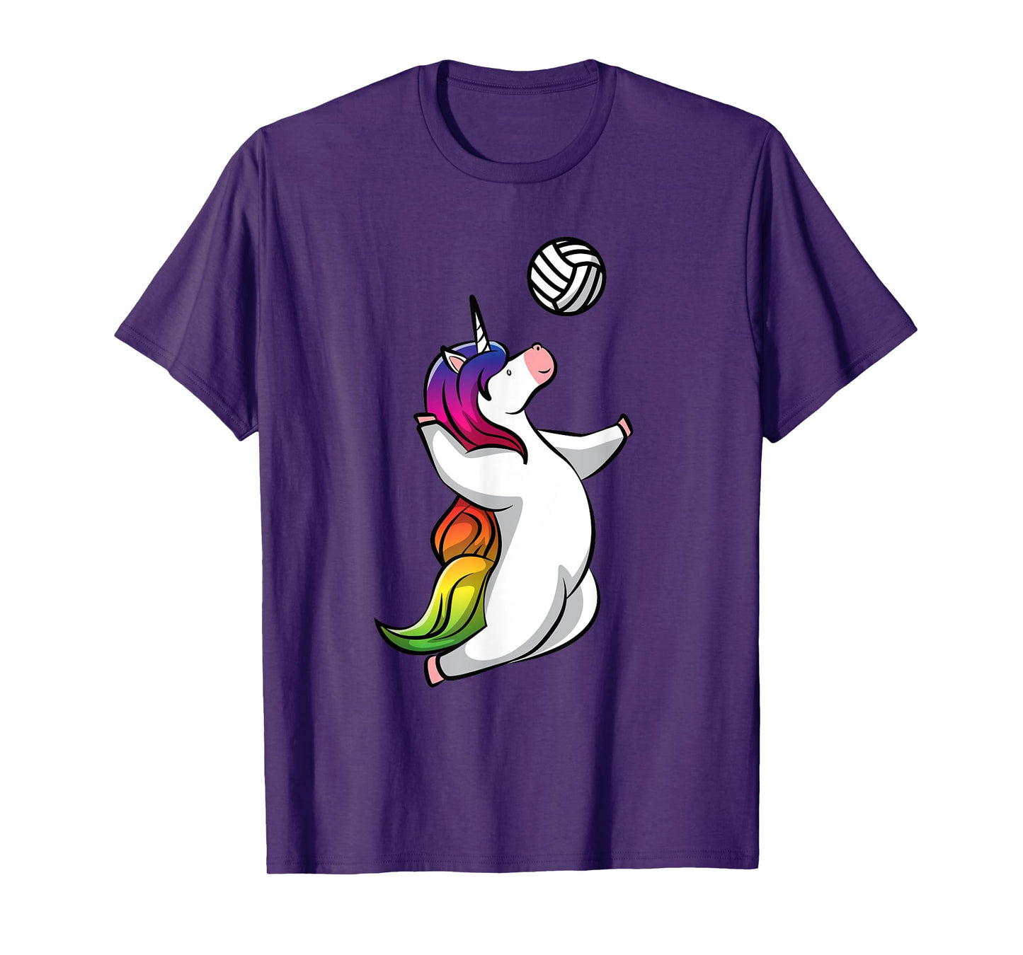 Unicorn Volleyball Shirt Funny and Cute Sport Volleycorn Tee T-Shirt