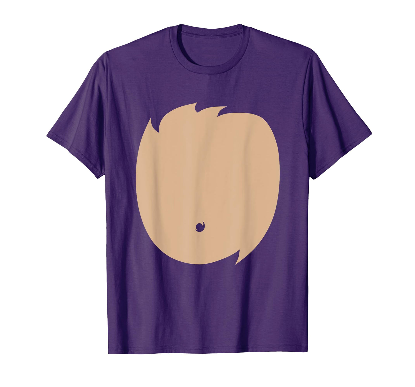 Funny Monkey Chest Easy Halloween Costume T-Shirt