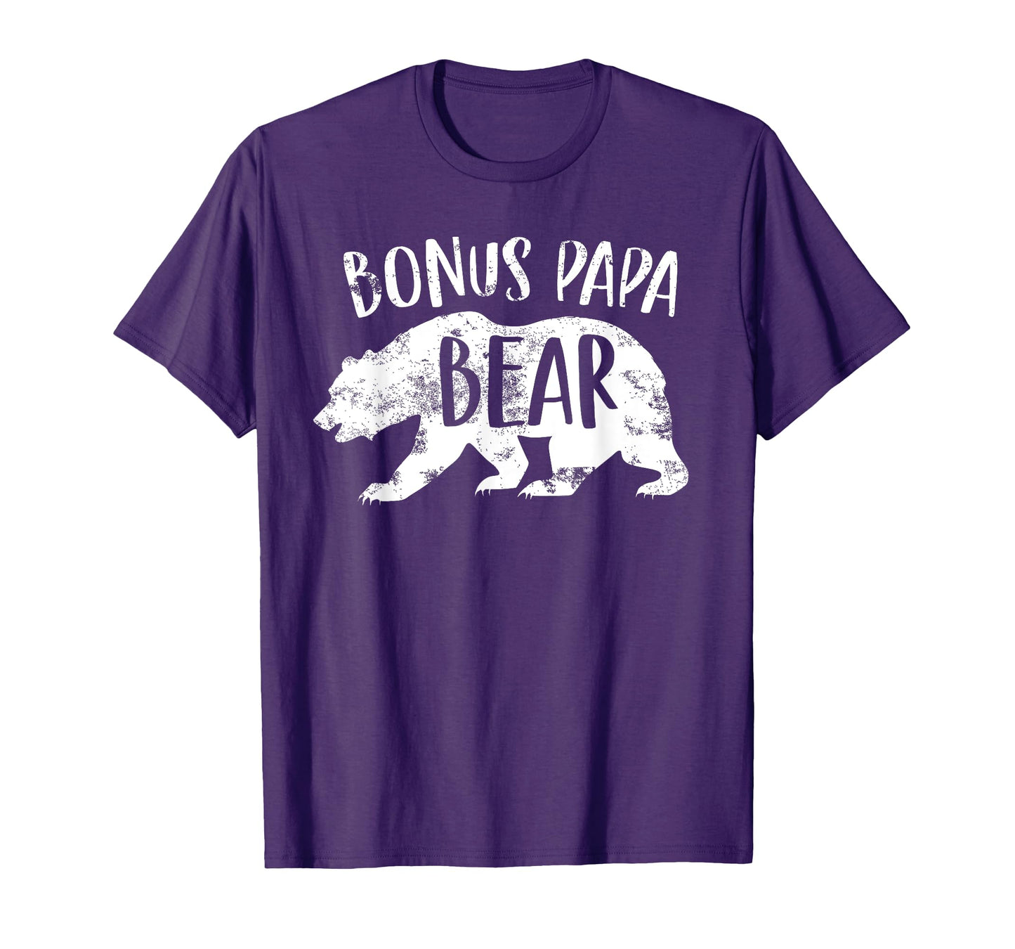 Bonus Papa Bear Best Stepfather Ever Step Son Stepdad Themed T-Shirt