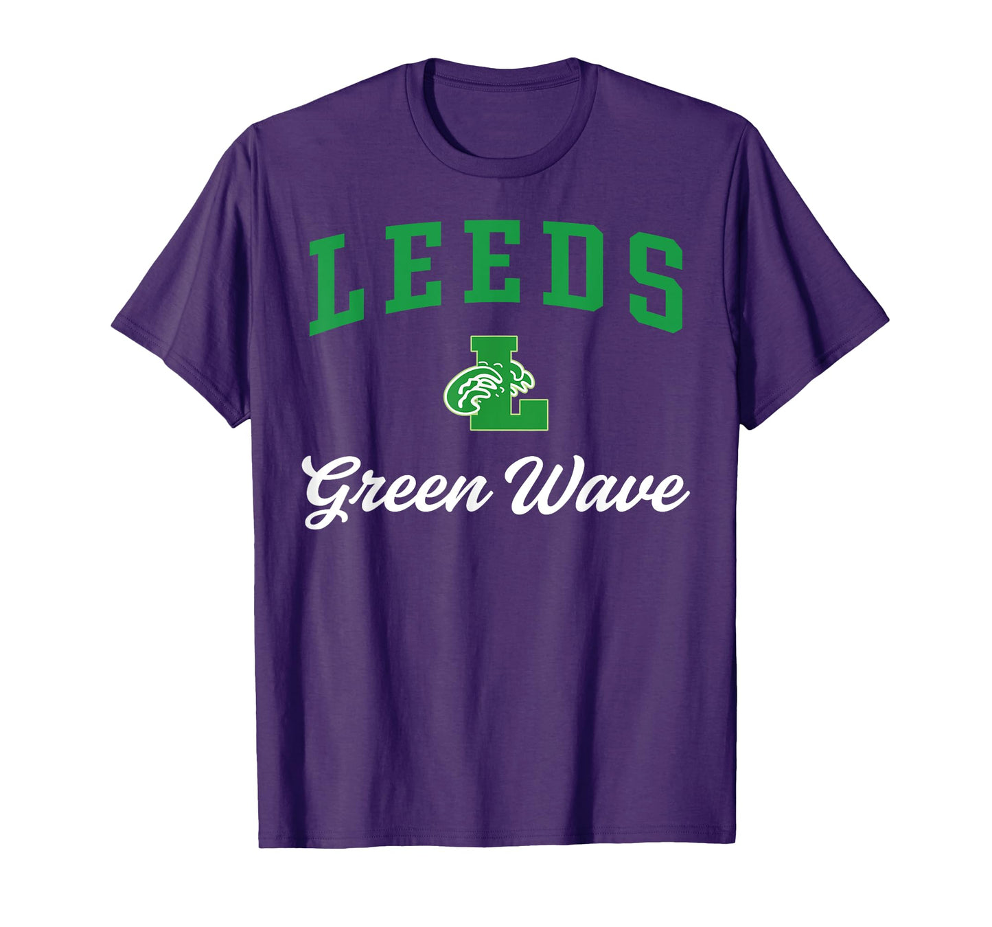 Leeds High School Green Wave T-Shirt C3 T-Shirt