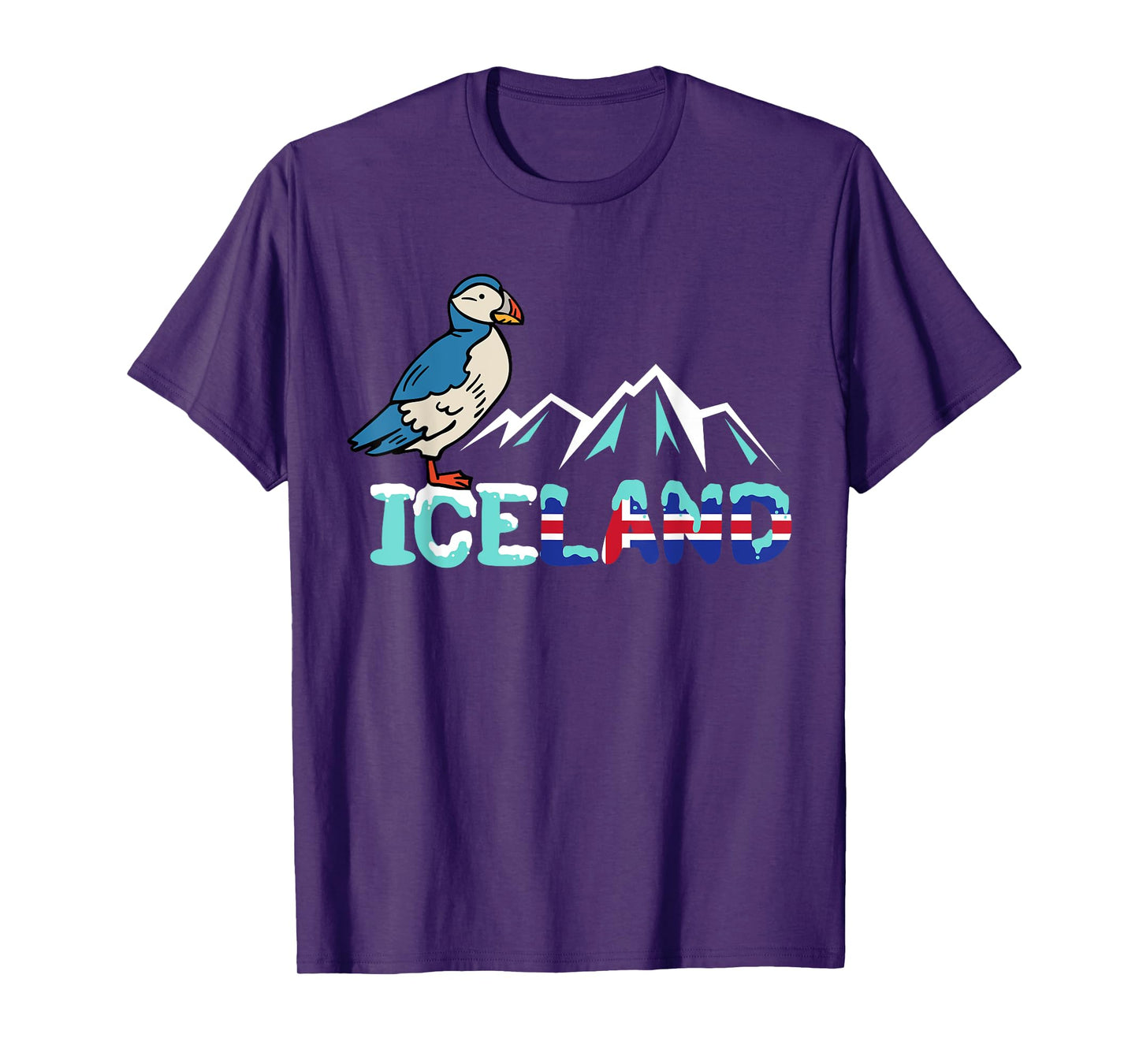 Iceland Stud Puffin Icelandic Bird Nordic T-Shirt