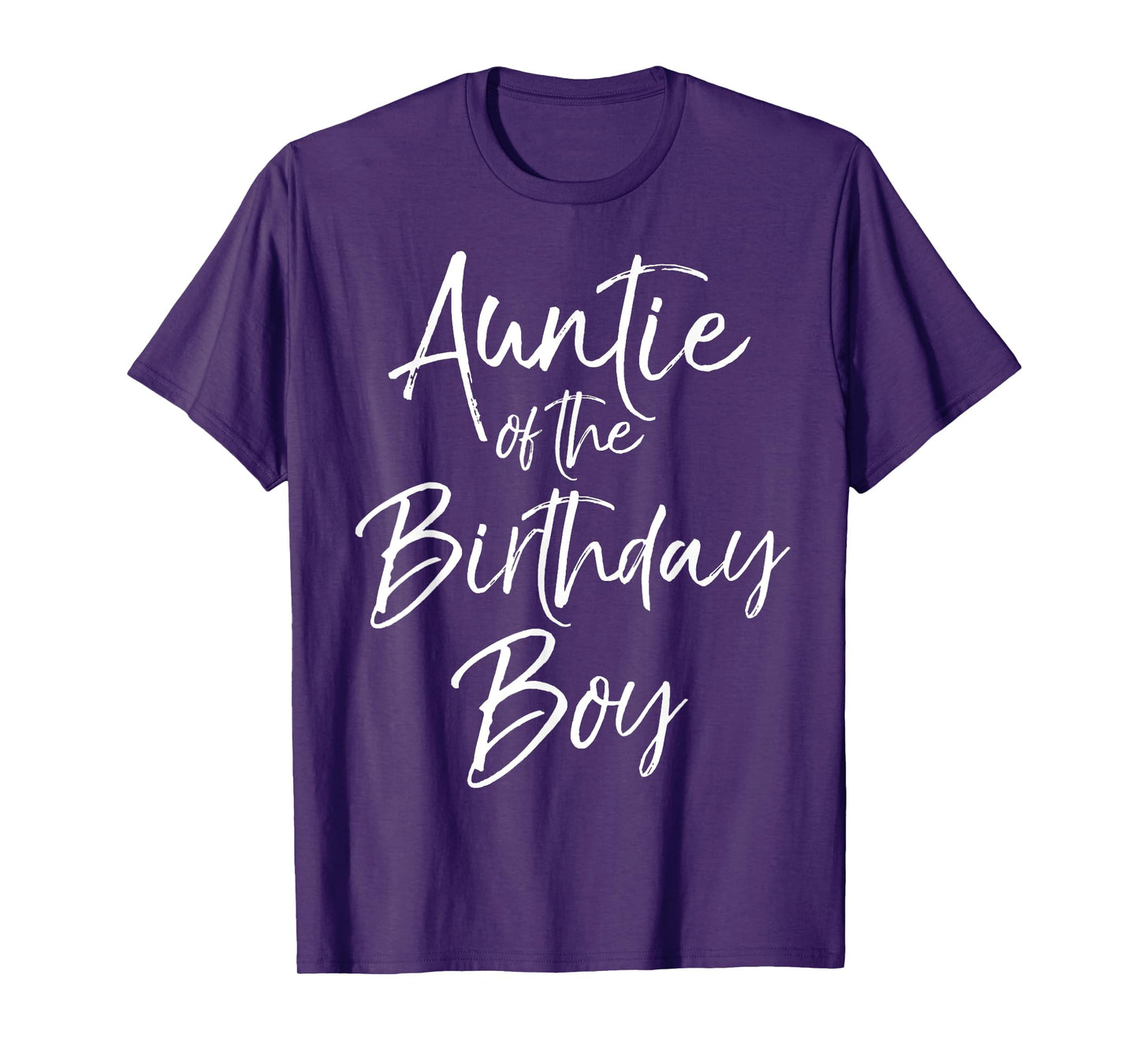 Auntie of the Birthday Boy Shirt for Women Auntie Party Tee T-Shirt
