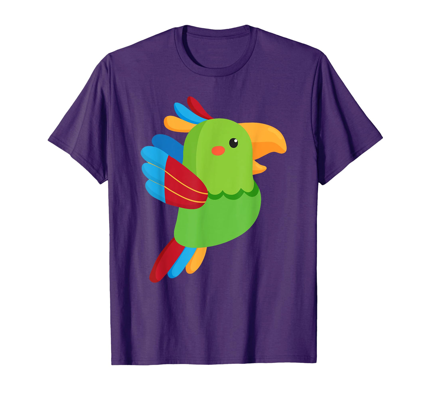 Parrot Shirt For Girls and Boys Parrot Shirts For Kids T-Shirt