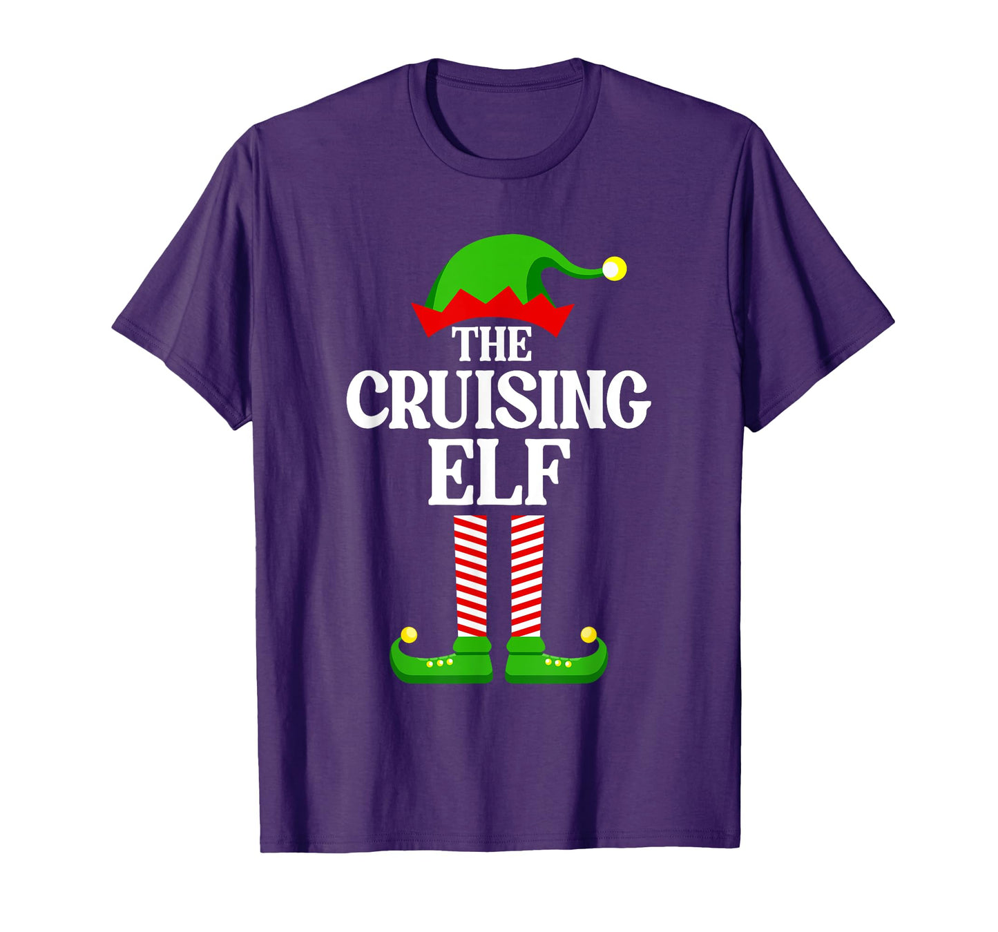 Cruising Elf Family Matching Group Funny Christmas T-Shirt
