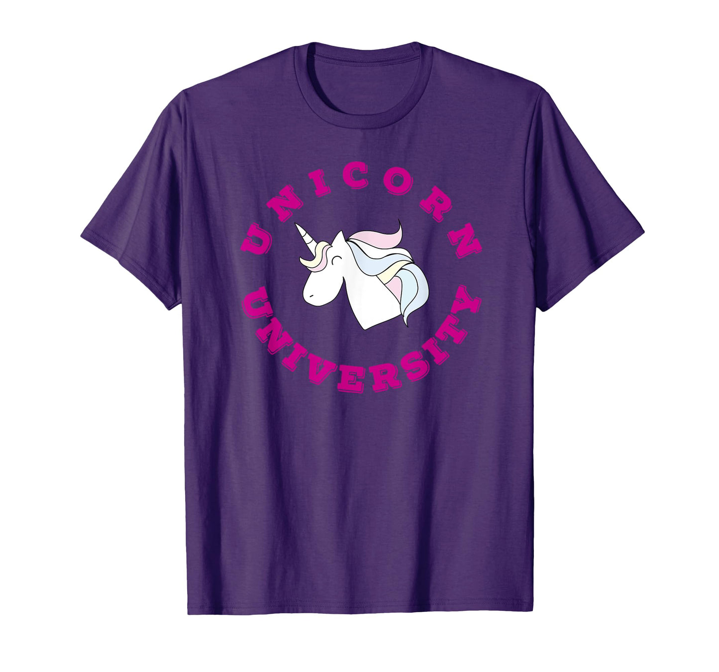 Unicorn University Tshirt Cute Funny Cool Tee T-Shirt