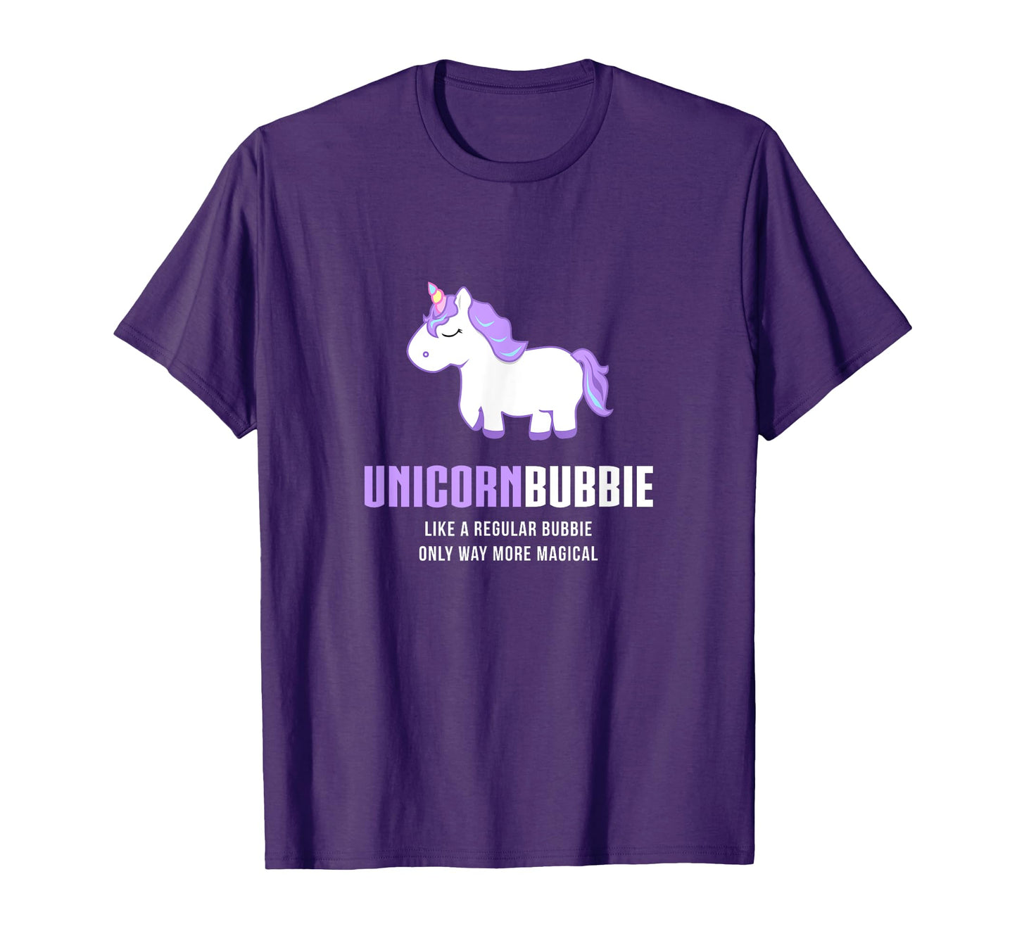 Unicorn Bubbie Shirt, Funny Cute Magical Gift T-Shirt