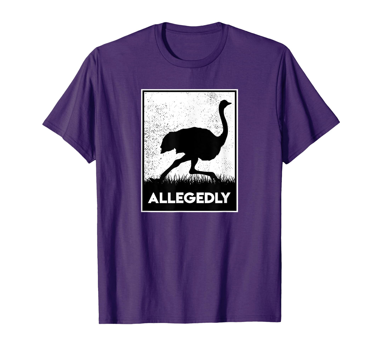 Allegedly Ostrich Funny Flightless Bird T-Shirt