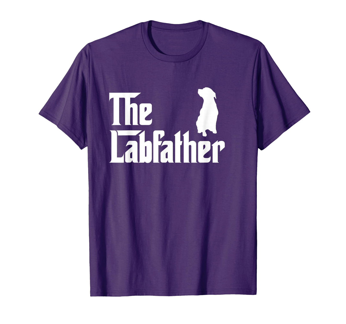 The Lab Father T-Shirt Funny Labrador Dad Gift Shirt T-Shirt