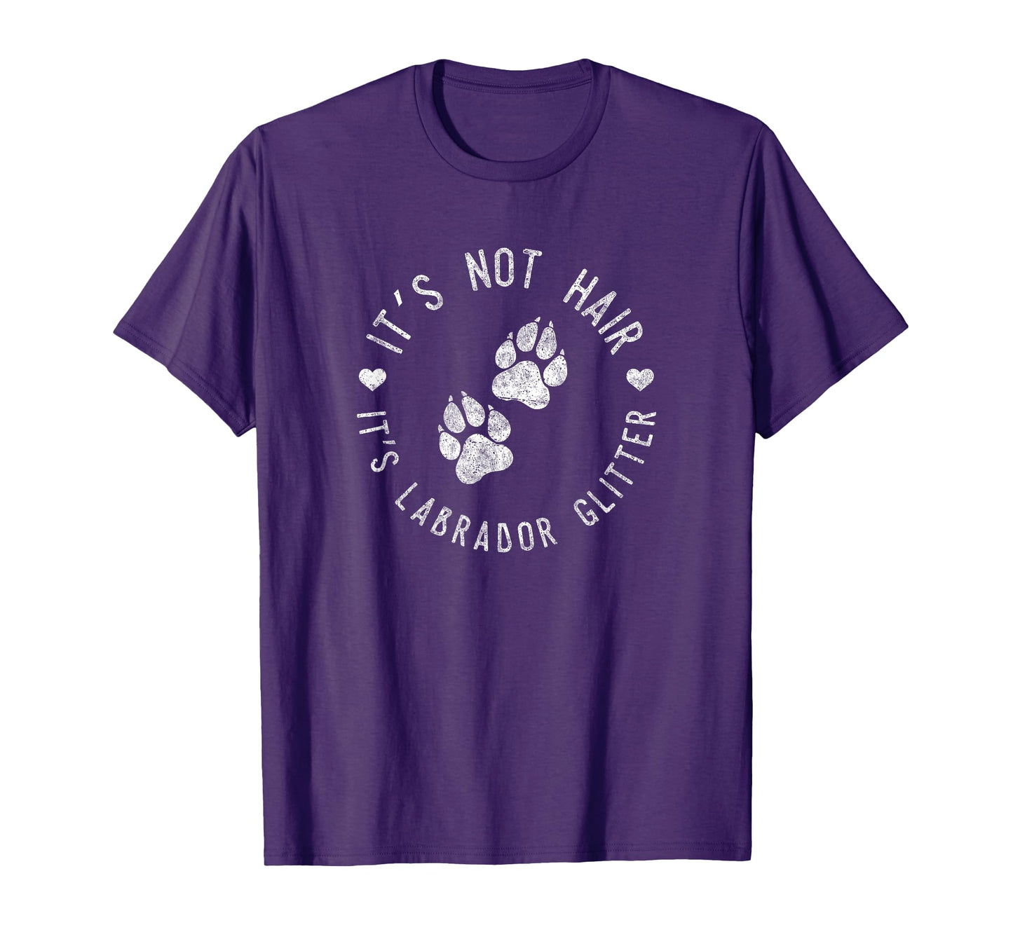 Its Not Hair Its Labrador Glitter Shirt Funny Dog Owner Gift Men Women Girls Kids T-Shirt