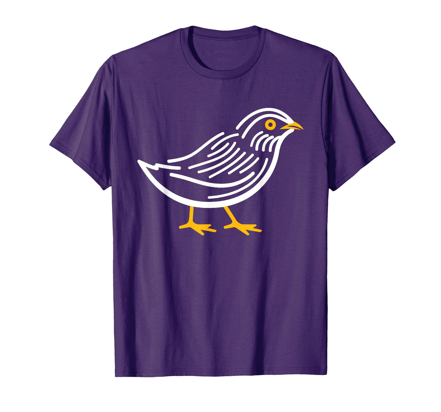 Small Birds Quails Simple Cute Quail T-Shirt