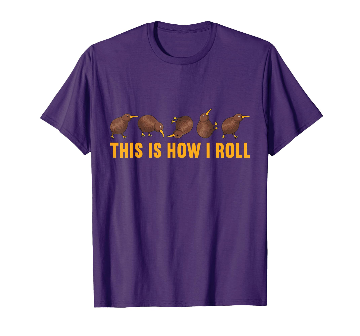 Kiwi Bird This Is How I Roll Funny Kiwi New Zealand Birds T-Shirt