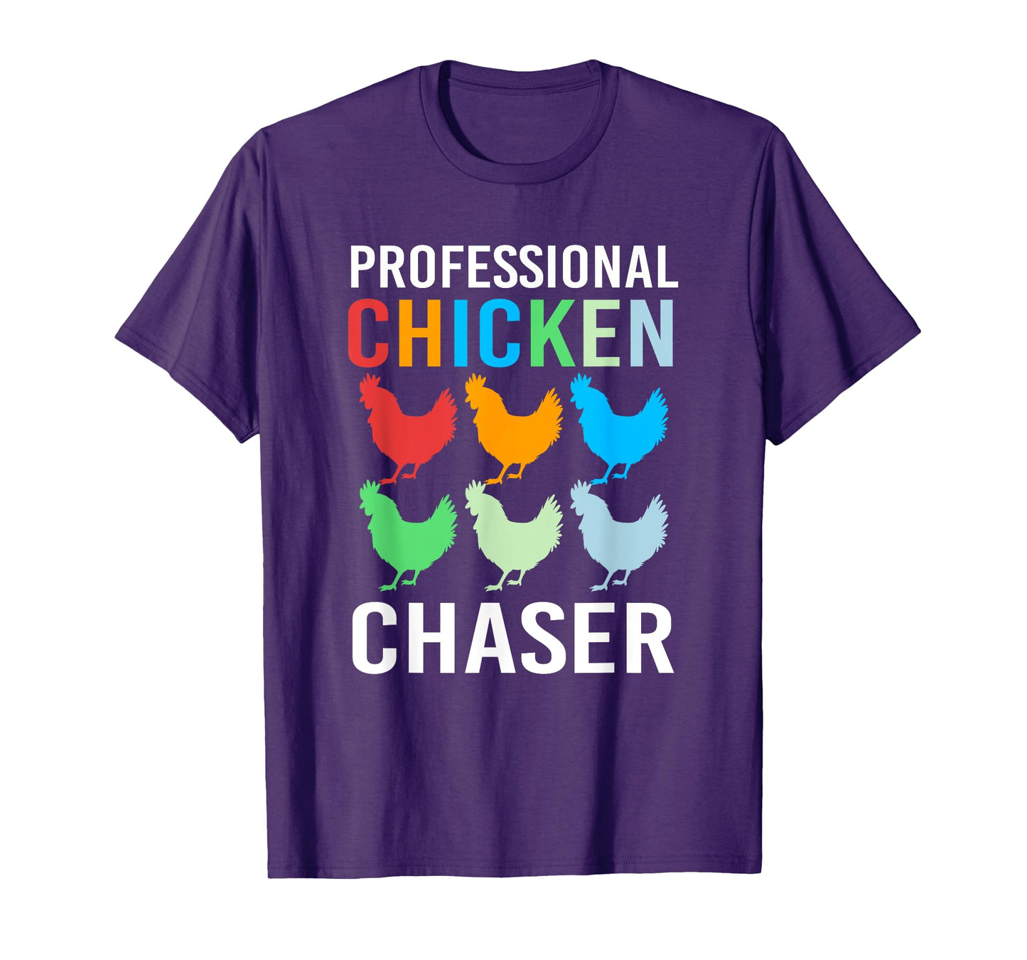 Funny Farm Professional Chicken Chaser For Kids T-Shirt
