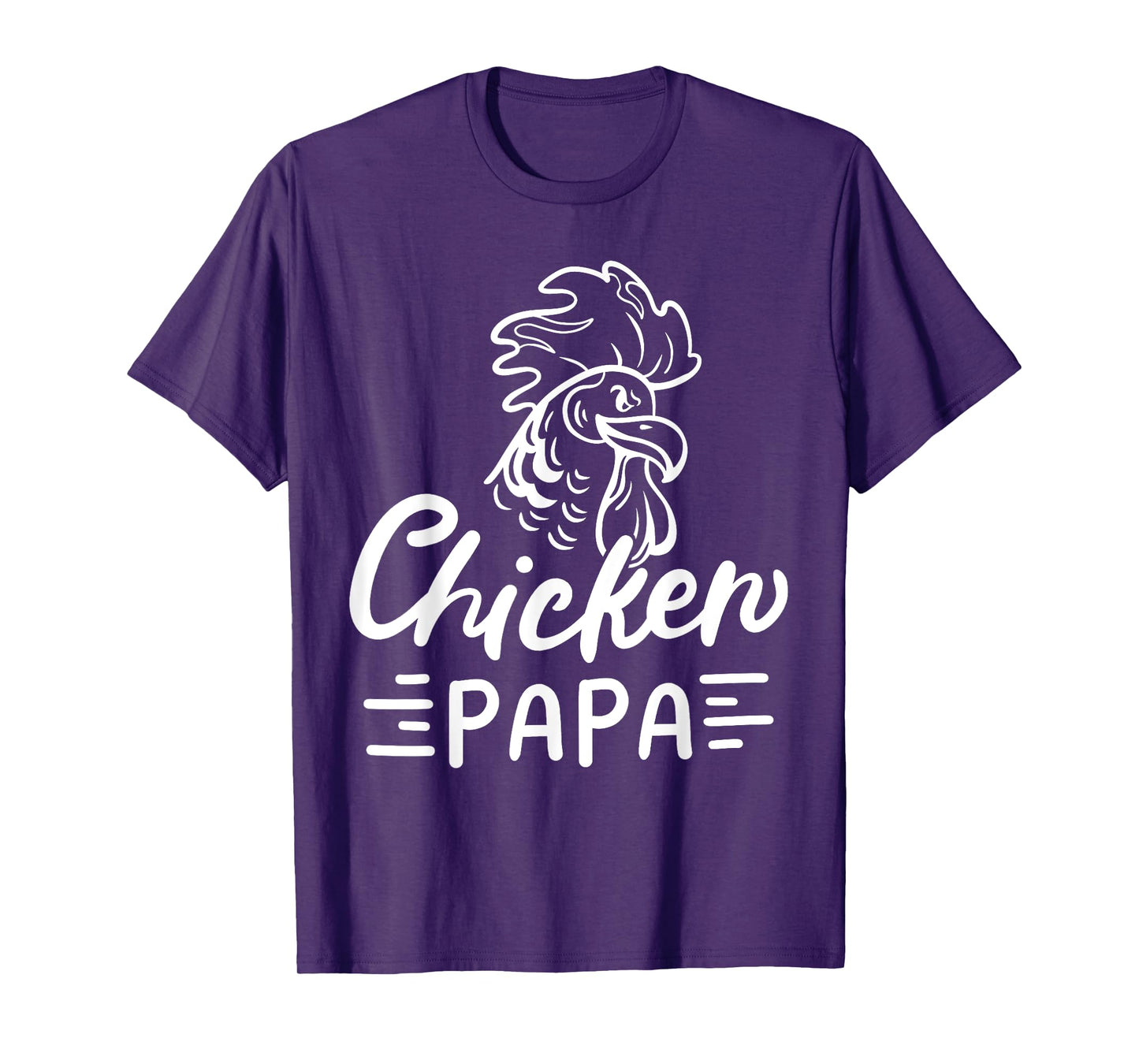 Chicken Papa Chicken Dad Farmer Poultry Farmer T-Shirt