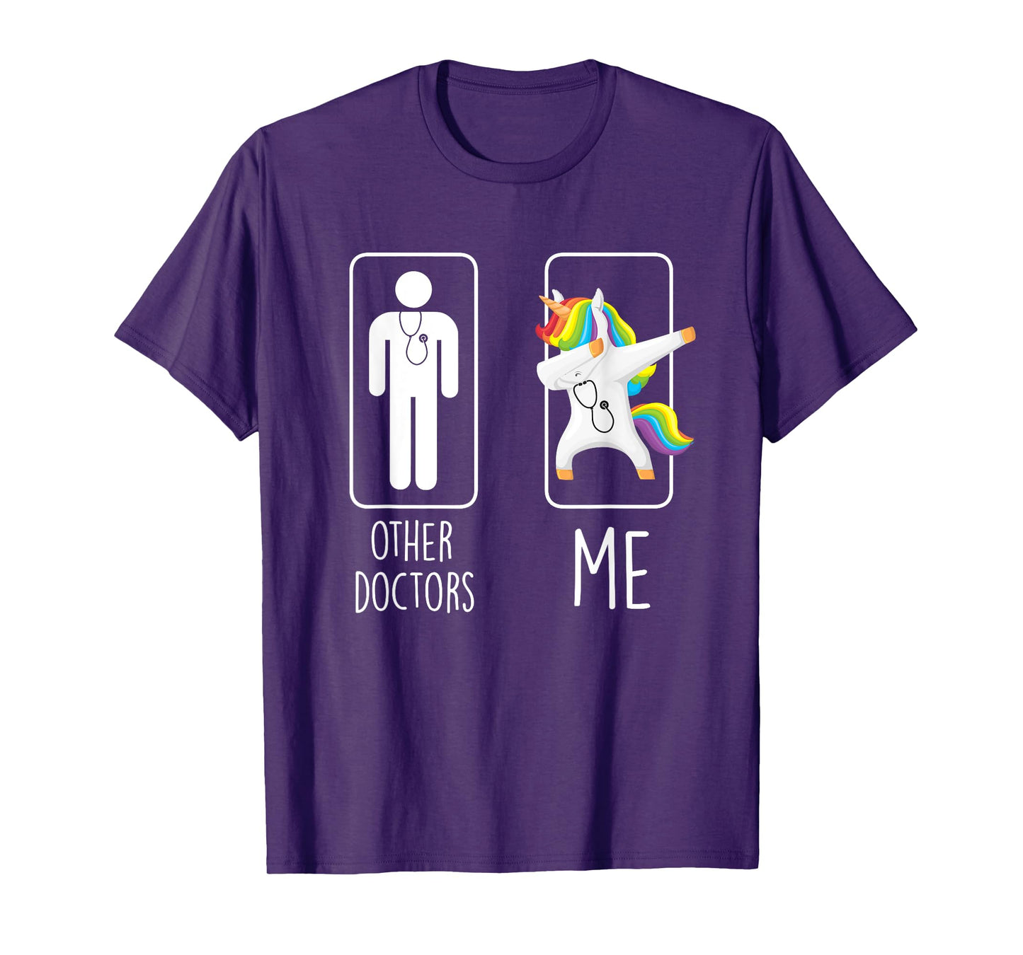 Other Doctors Me Unicorn Dabbing Gift Men Women T-Shirt