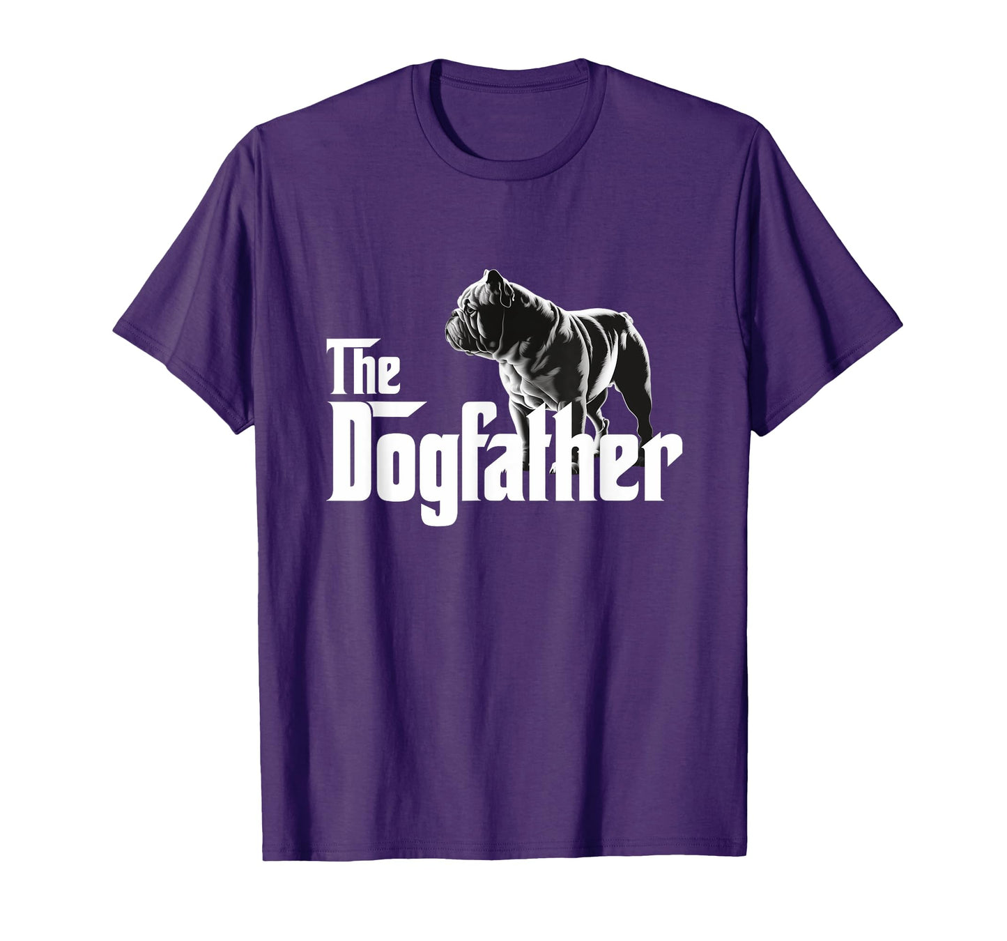 The Dogfather - Funny Bulldog Men T-Shirt