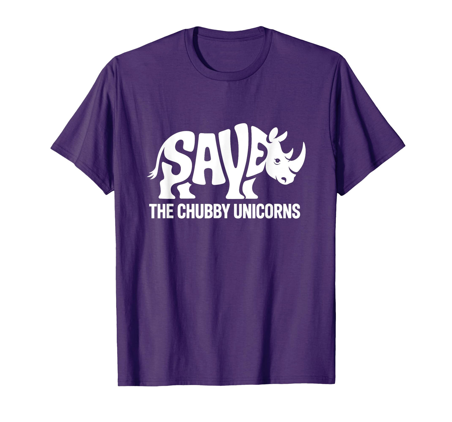 Save The Chubby Unicorn, Protect Rhino & Celebrate Earth Day T-Shirt