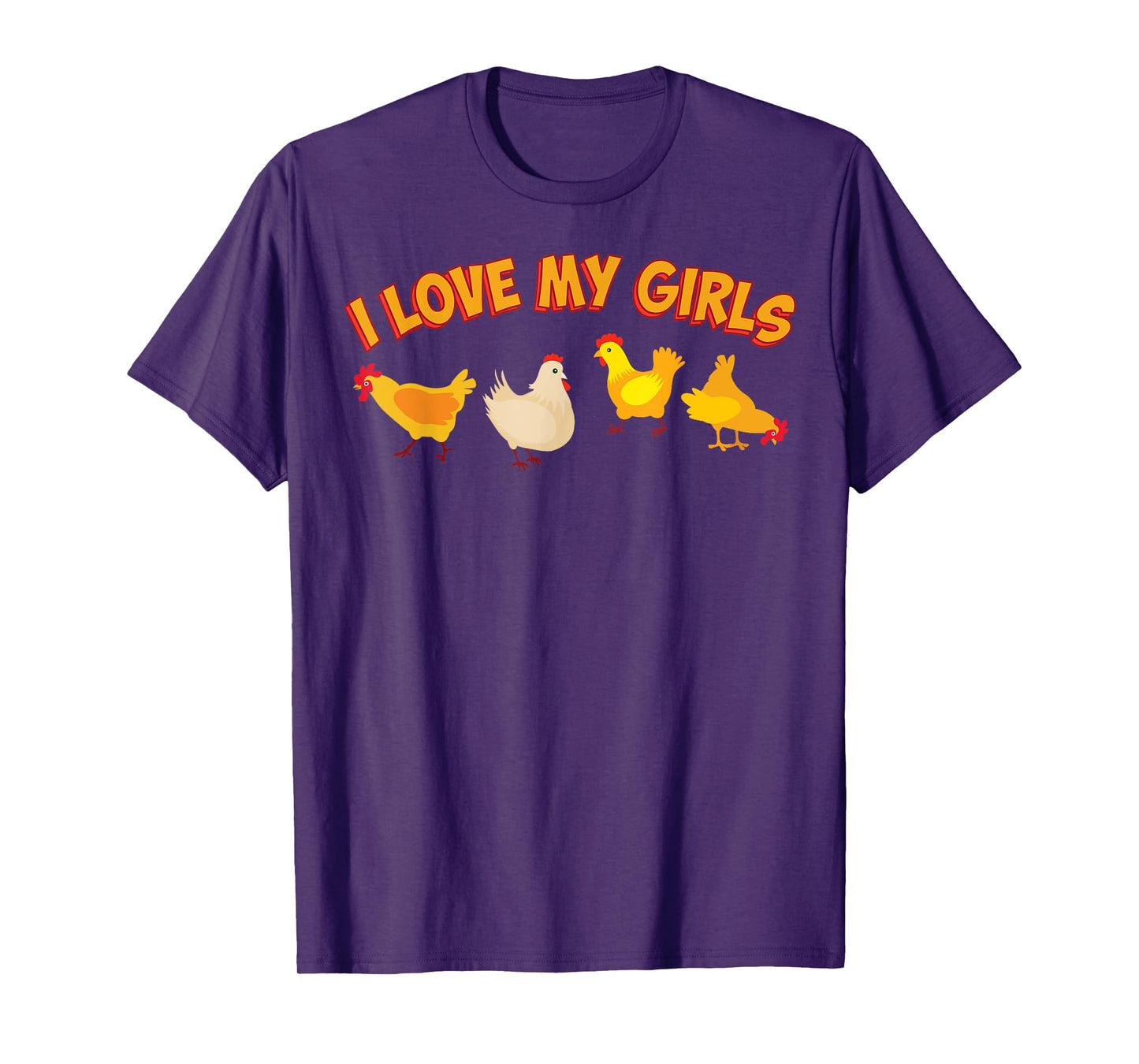 Funny Chicken Art For Men Women Chick Farmer Chicken Lover T-Shirt