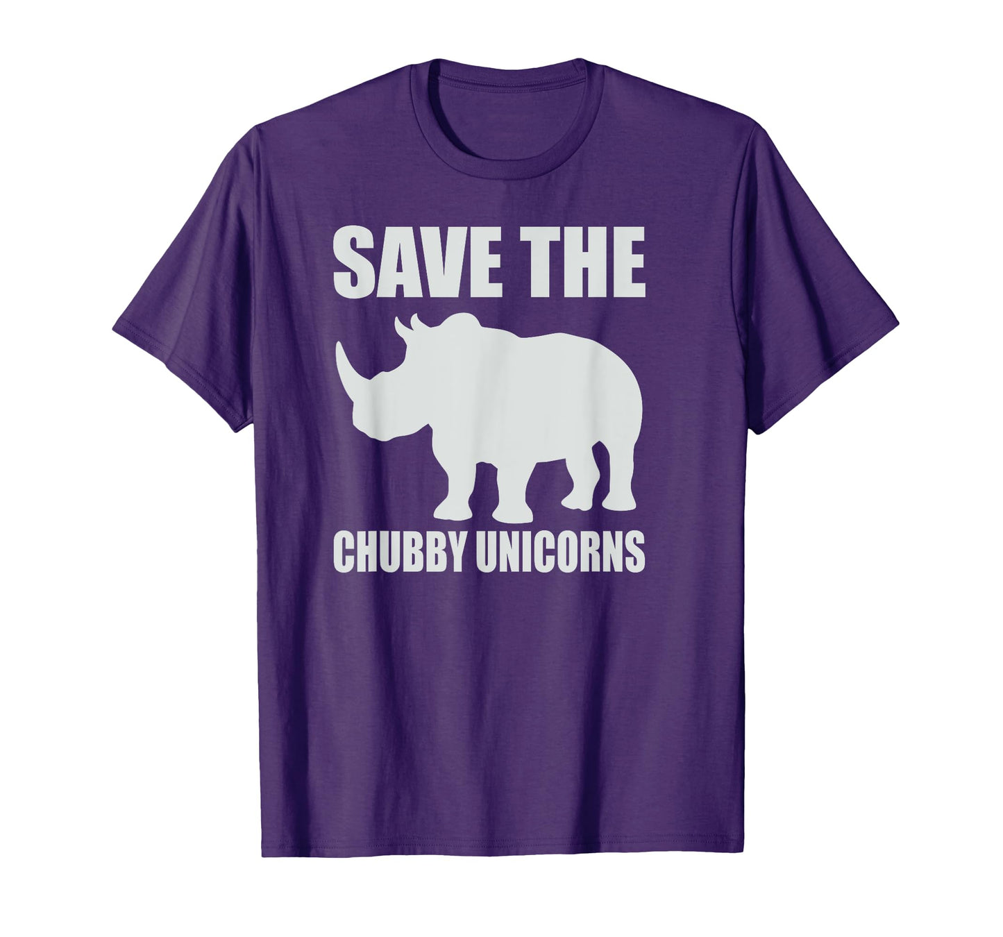 Save The Chubby Unicorns Shirt Funny Unicorn Animal Lover T-Shirt