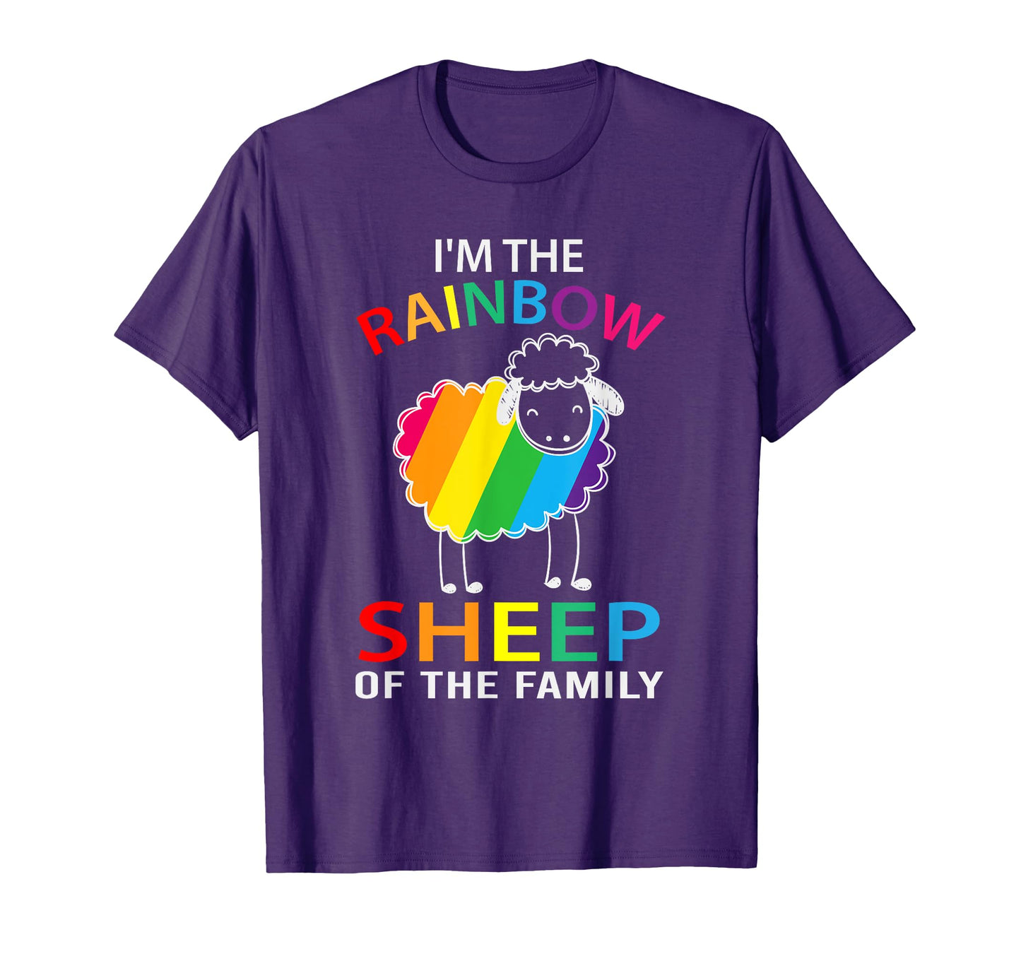 Im The Rainbow Sheep Of The Family Sheep T-Shirt