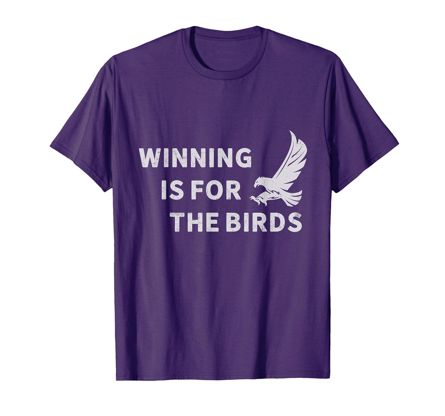 Winning Is For The Birds Vintage Eagle Mascot T-Shirt