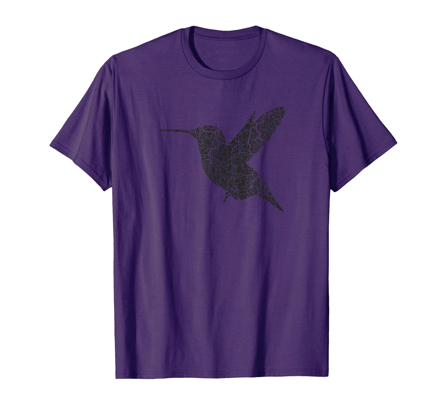Hummingbird Distressed Print - Vintage Hummingbird T-Shirt