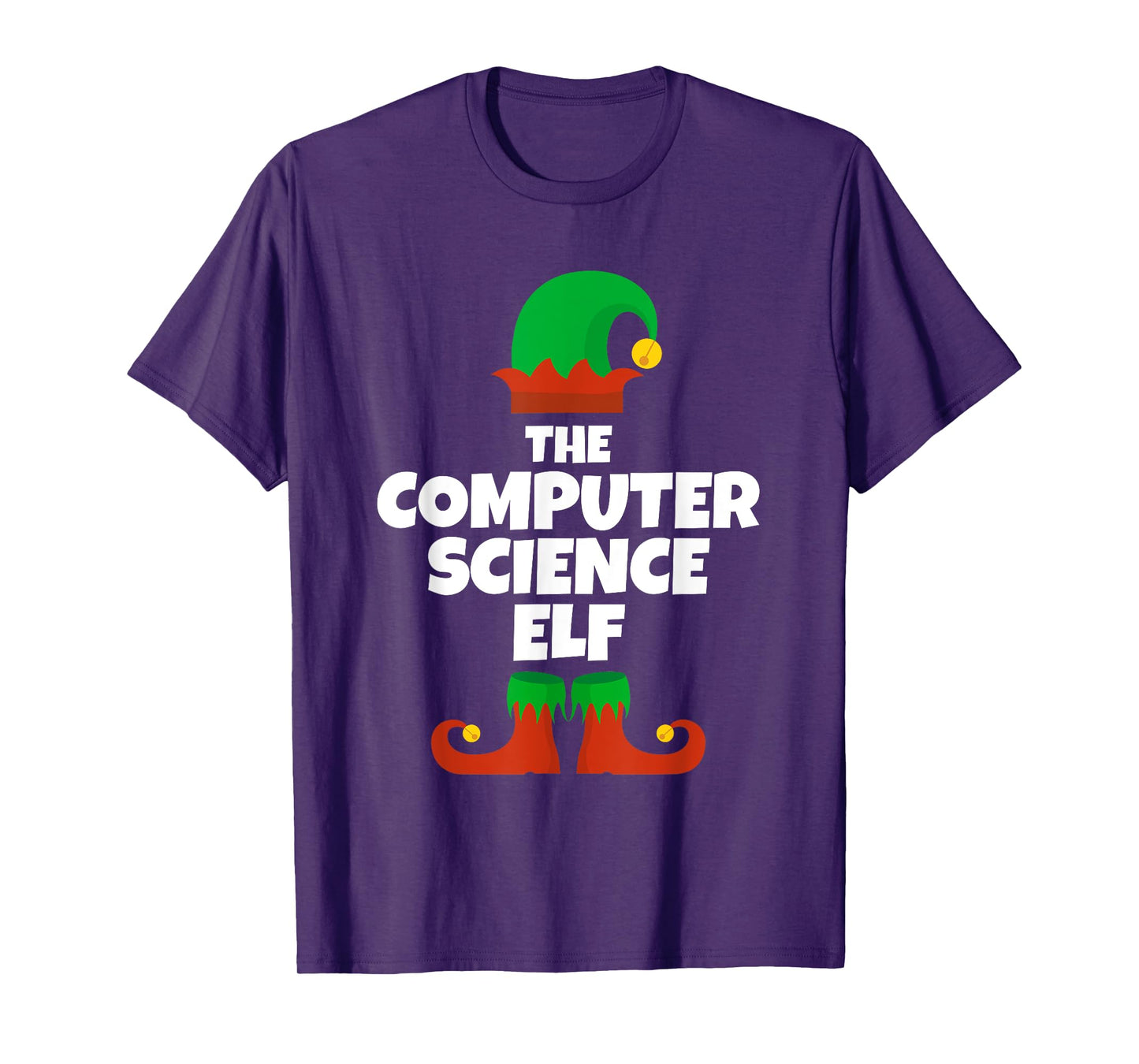 I'm The Computer Science Elf Family Pajama Christmas Teacher T-Shirt