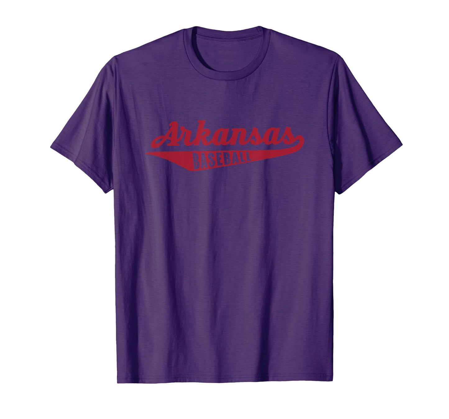 Arkansas Baseball Script T-Shirt