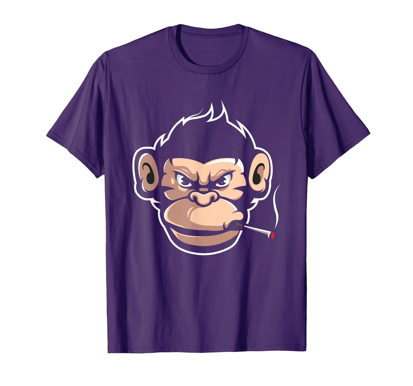 Monkey Smoking Cigarettes T-Shirt