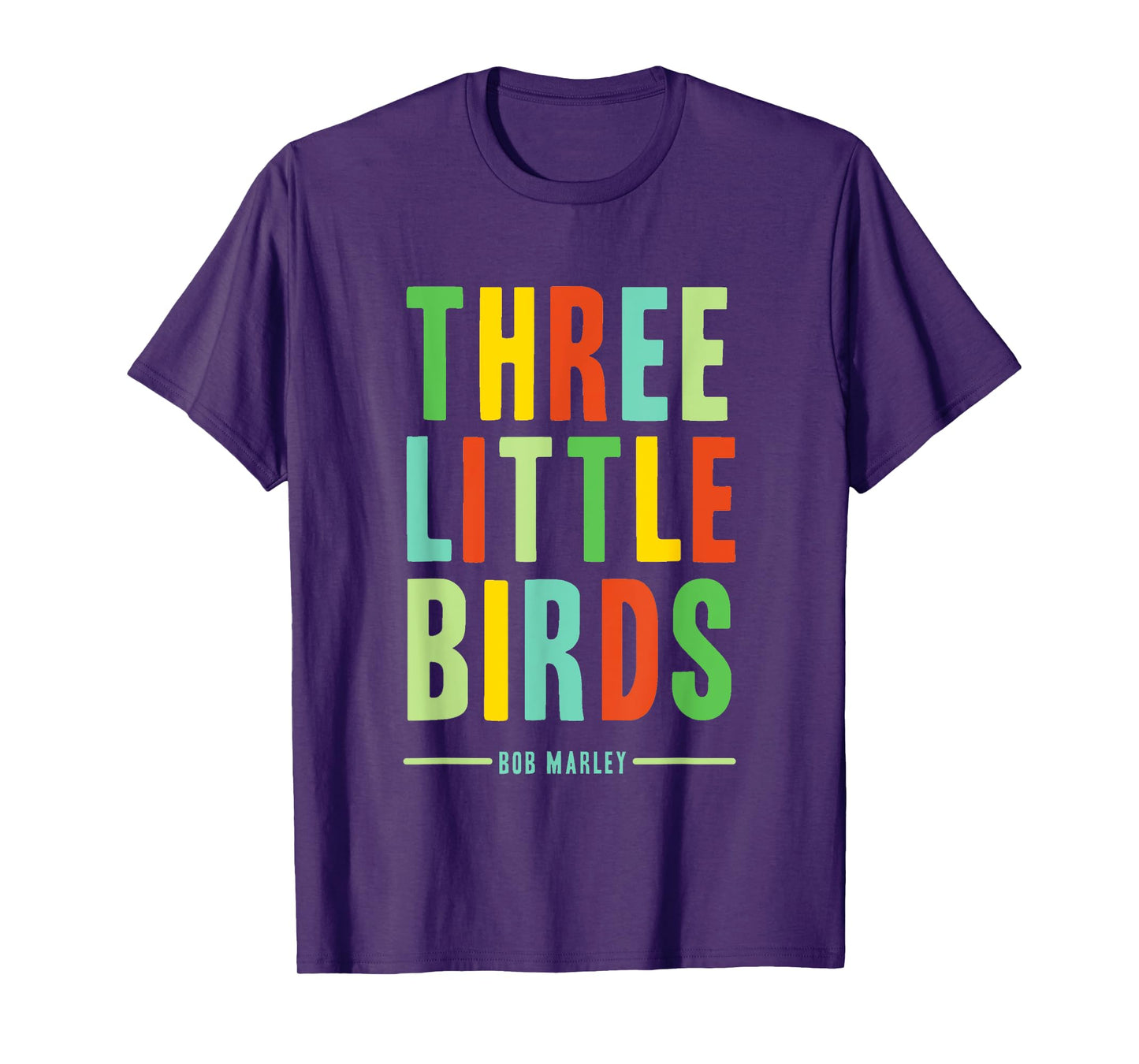 Official Bob Marley Three Little Birds T-Shirt