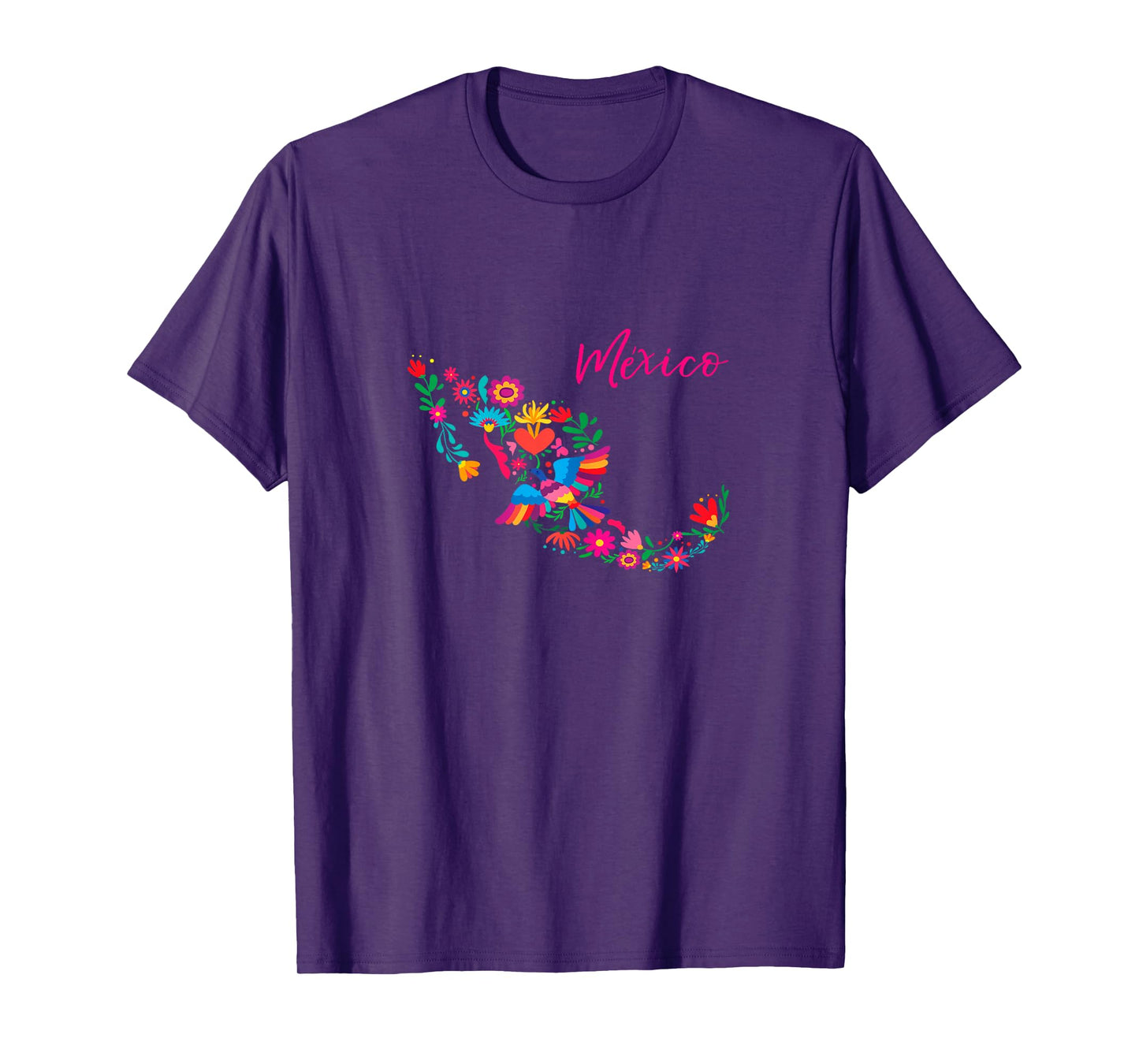 Otomi Mexican Floral Card T-Shirt