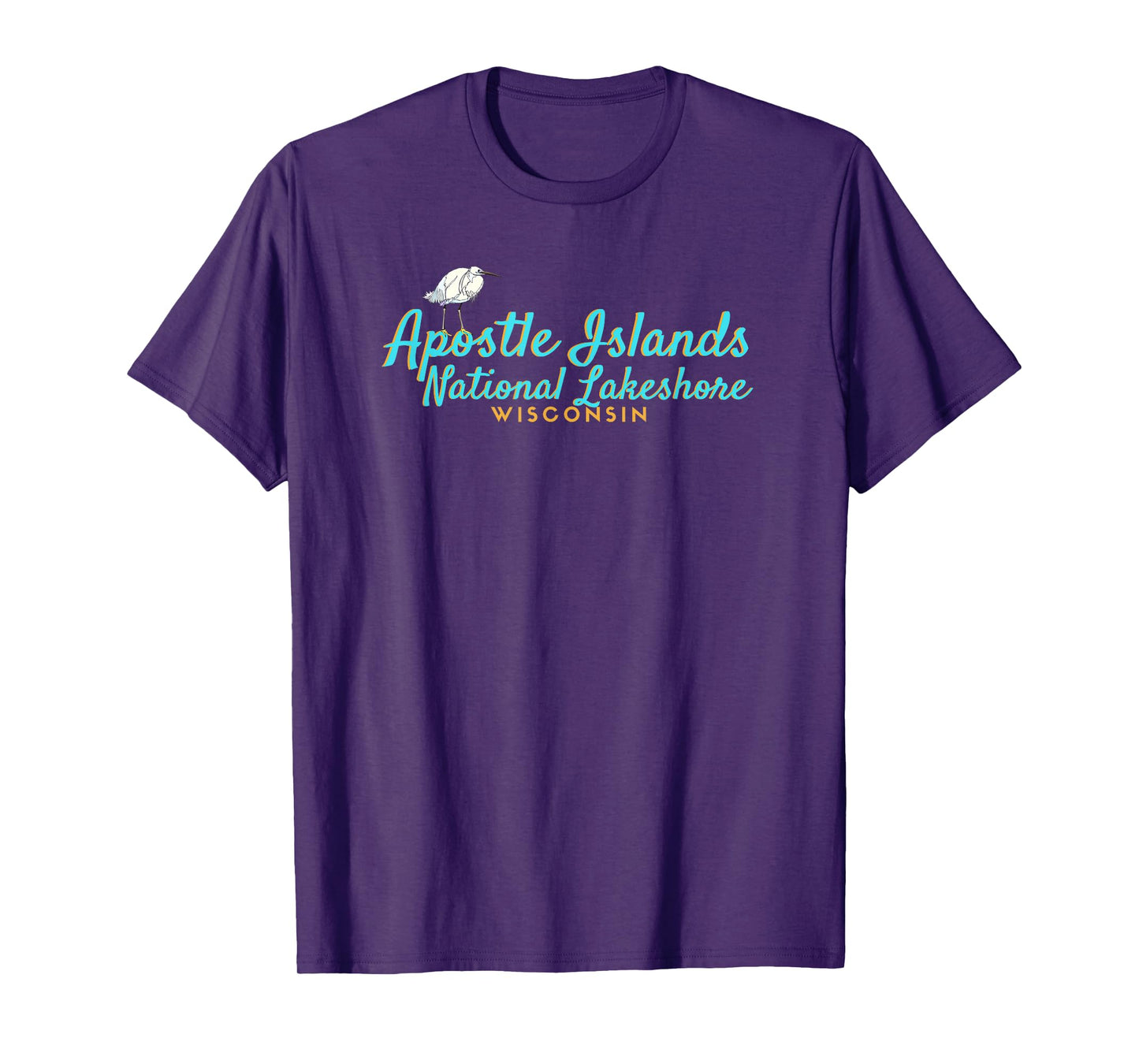 Apostle Islands T-Shirt, National Lakeshore Wisconsin Tee T-Shirt