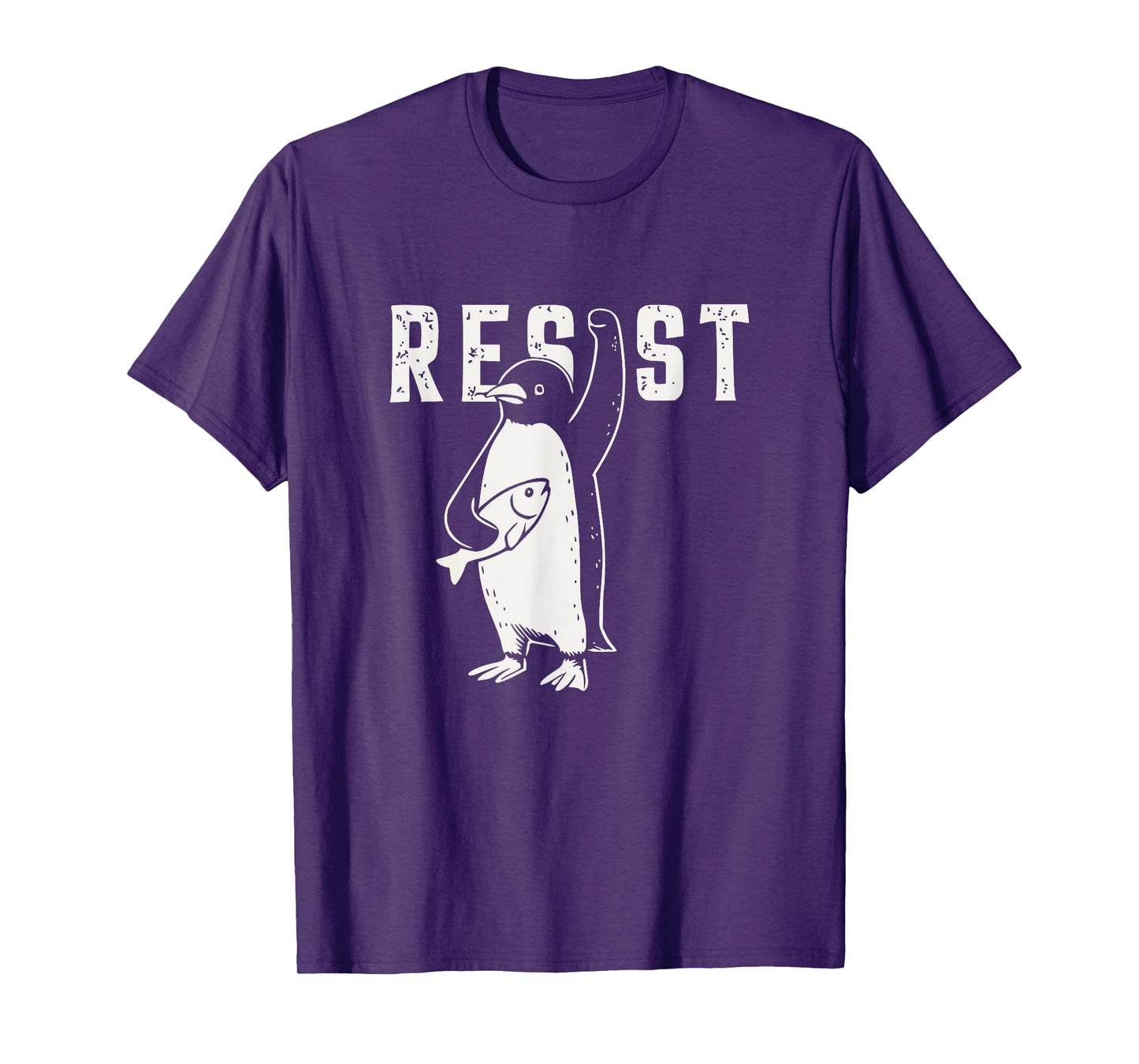Vintage Resist Penguin T-Shirt